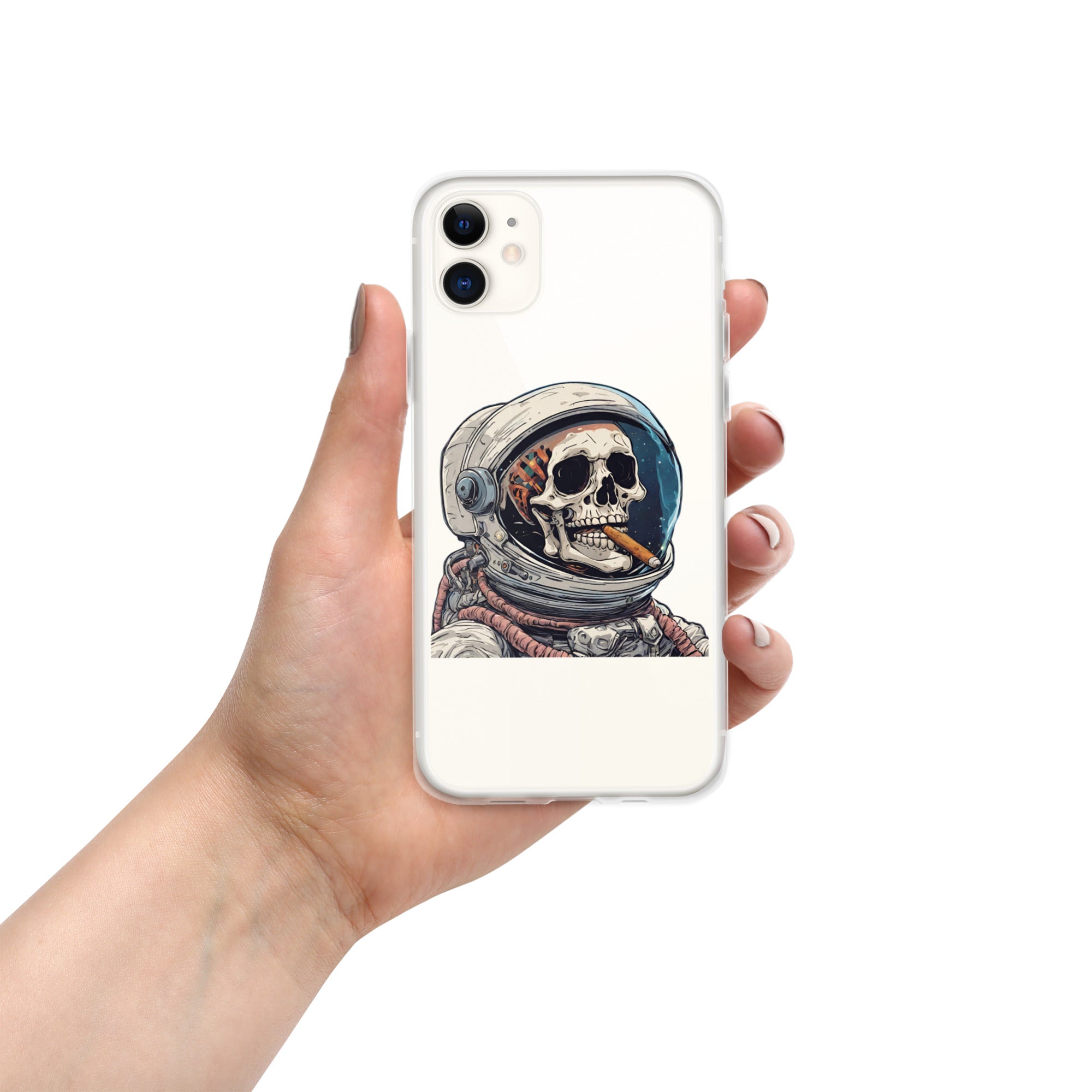 Space Blaze Clear Case for iPhone®