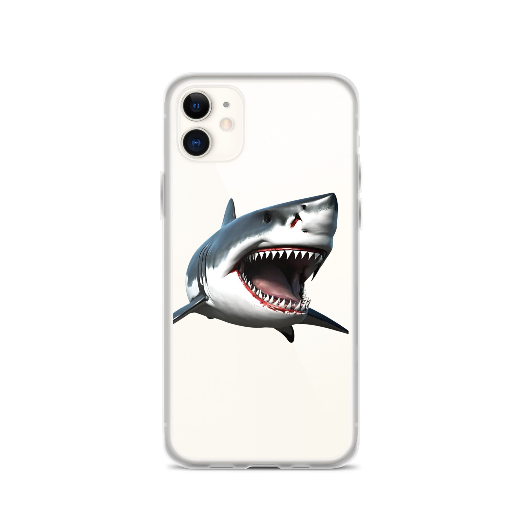 Great White Bite Clear Case for iPhone®