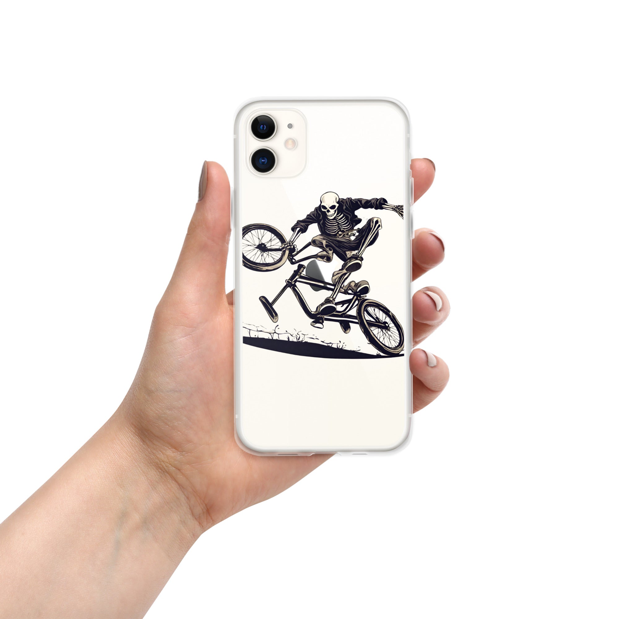 Till the Wheels Fall Off Clear Case for iPhone®