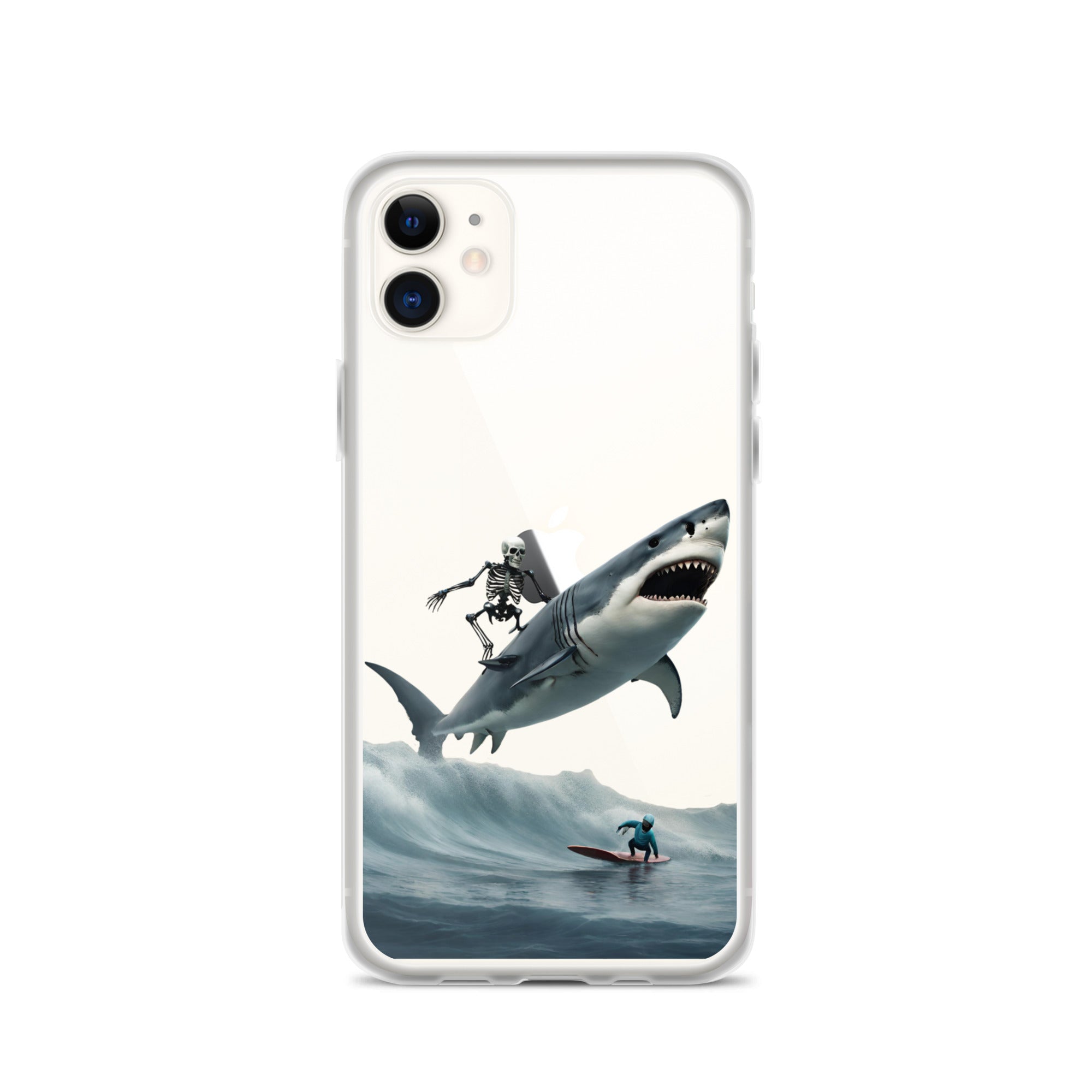 Shark Shredder Clear Case for iPhone®