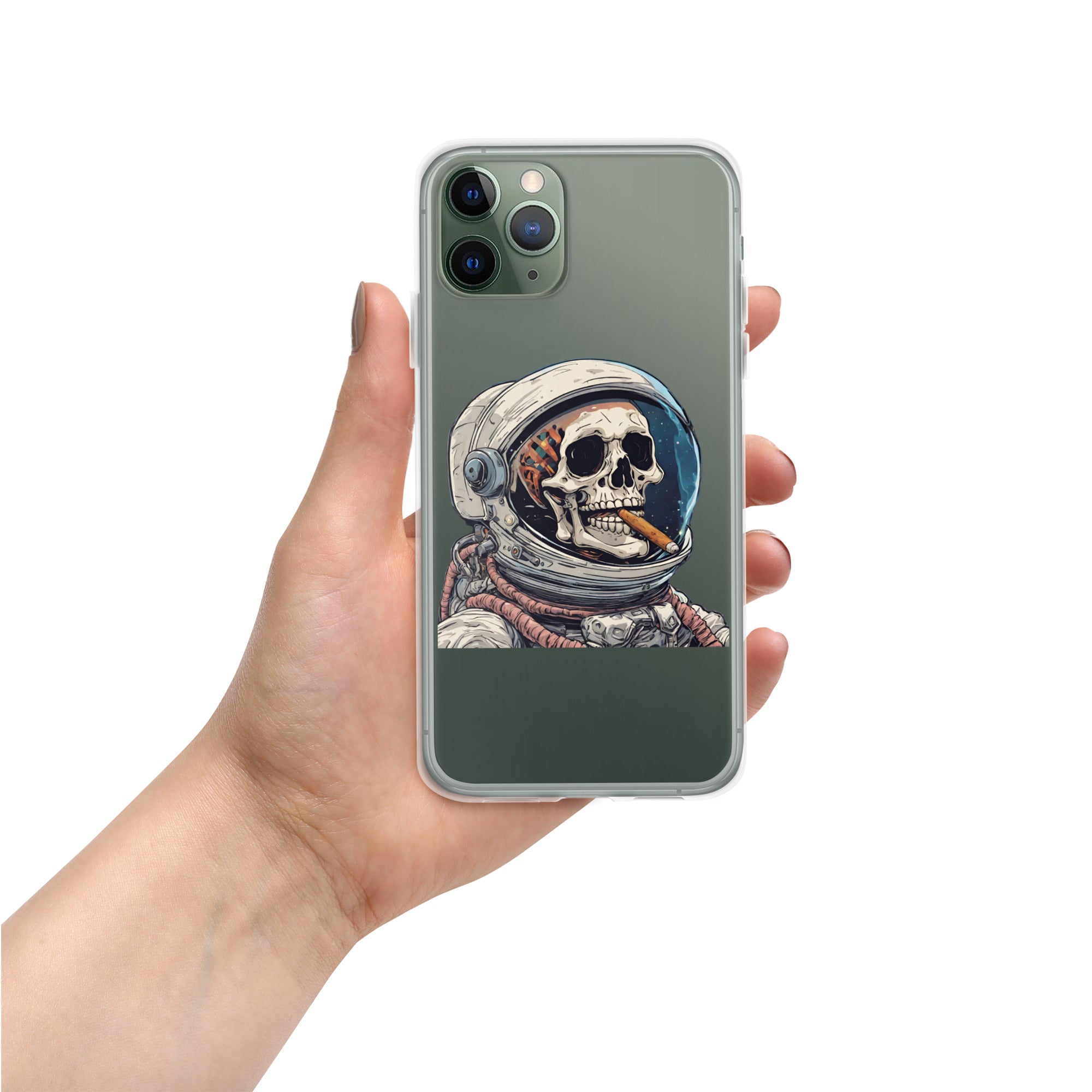 Space Blaze Clear Case for iPhone®