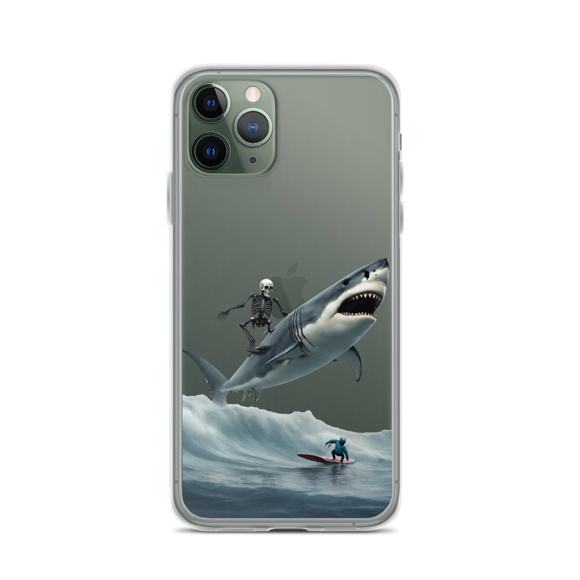 Shark Shredder Clear Case for iPhone®