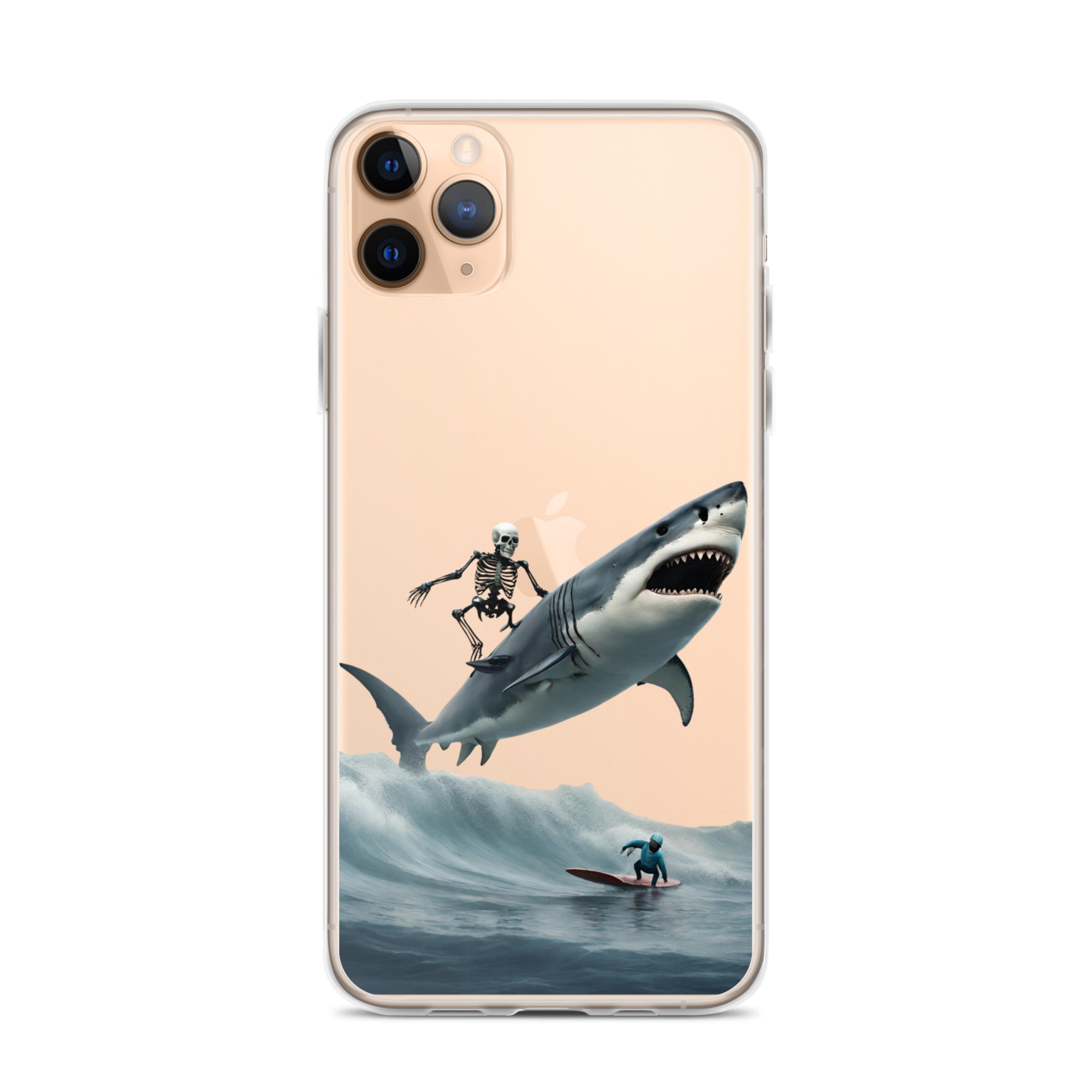 Shark Shredder Clear Case for iPhone®