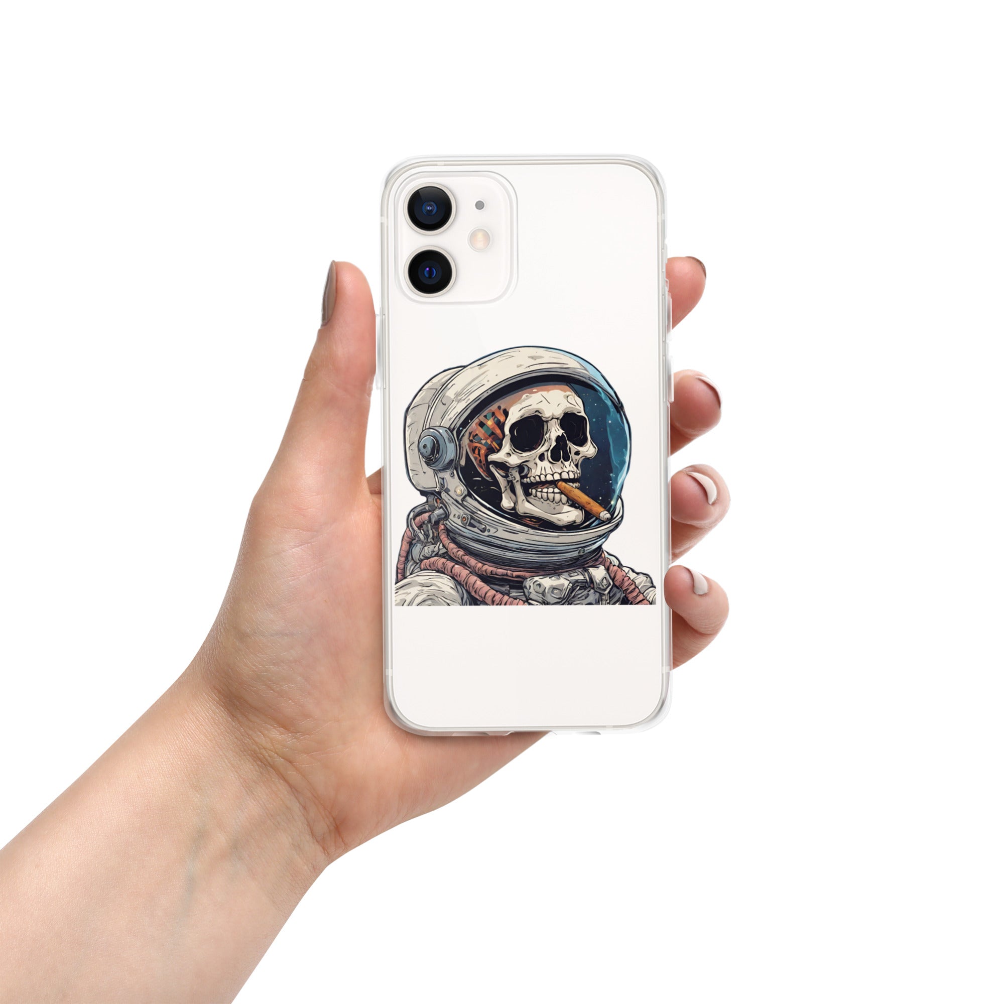 Space Blaze Clear Case for iPhone®