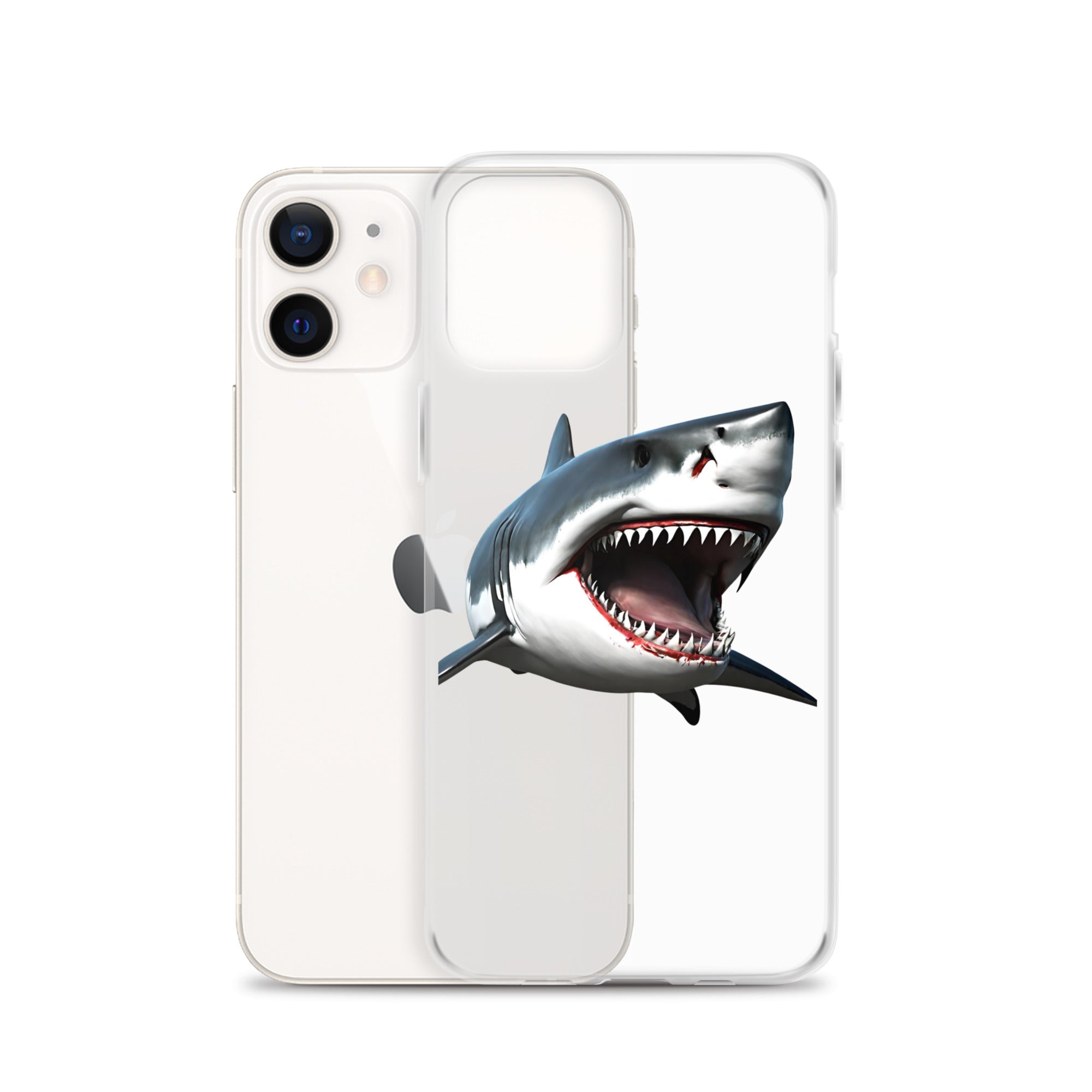 Great White Bite Clear Case for iPhone®