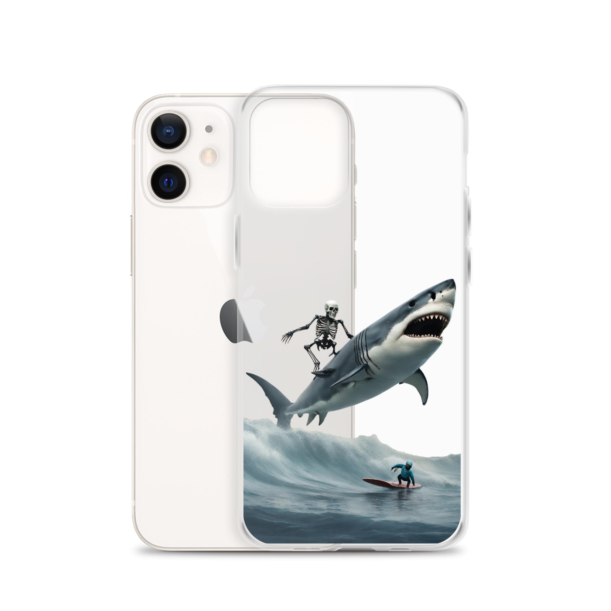 Shark Shredder Clear Case for iPhone®