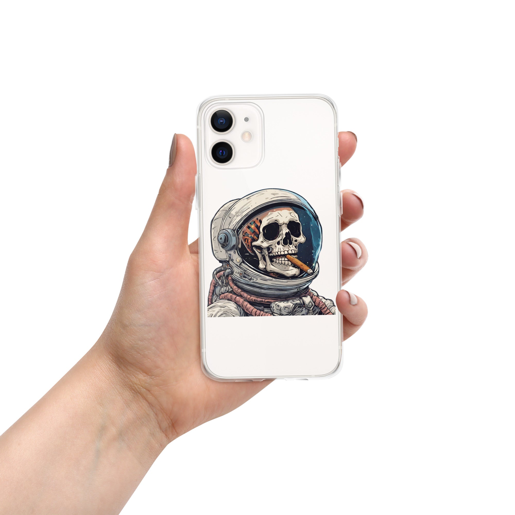 Space Blaze Clear Case for iPhone®