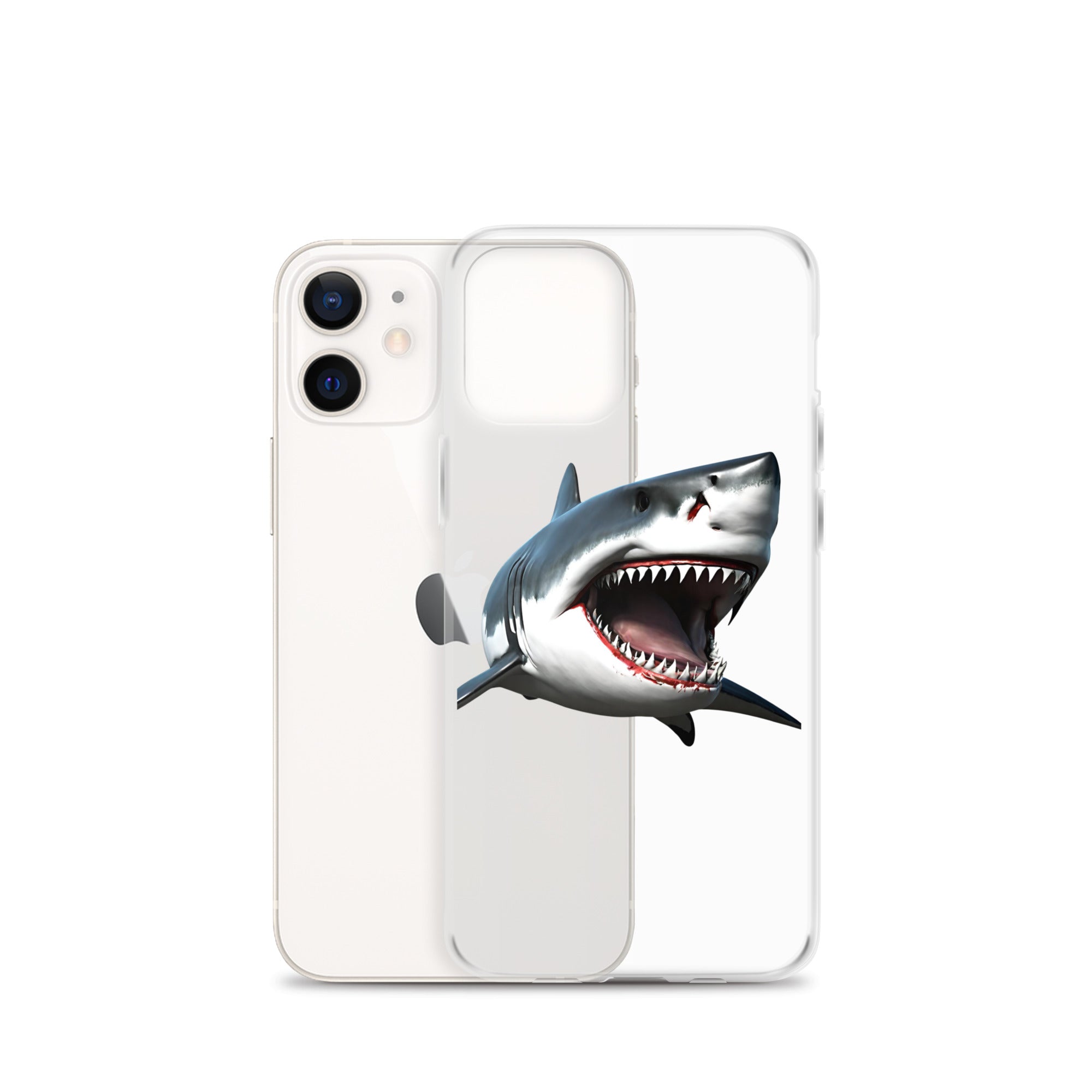 Great White Bite Clear Case for iPhone®