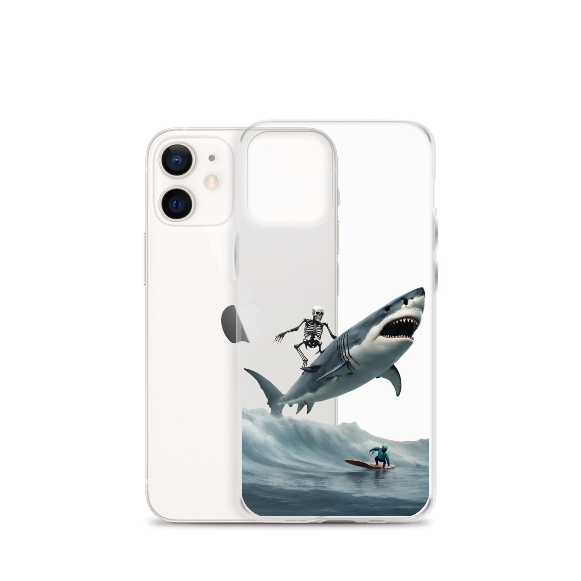 Shark Shredder Clear Case for iPhone®