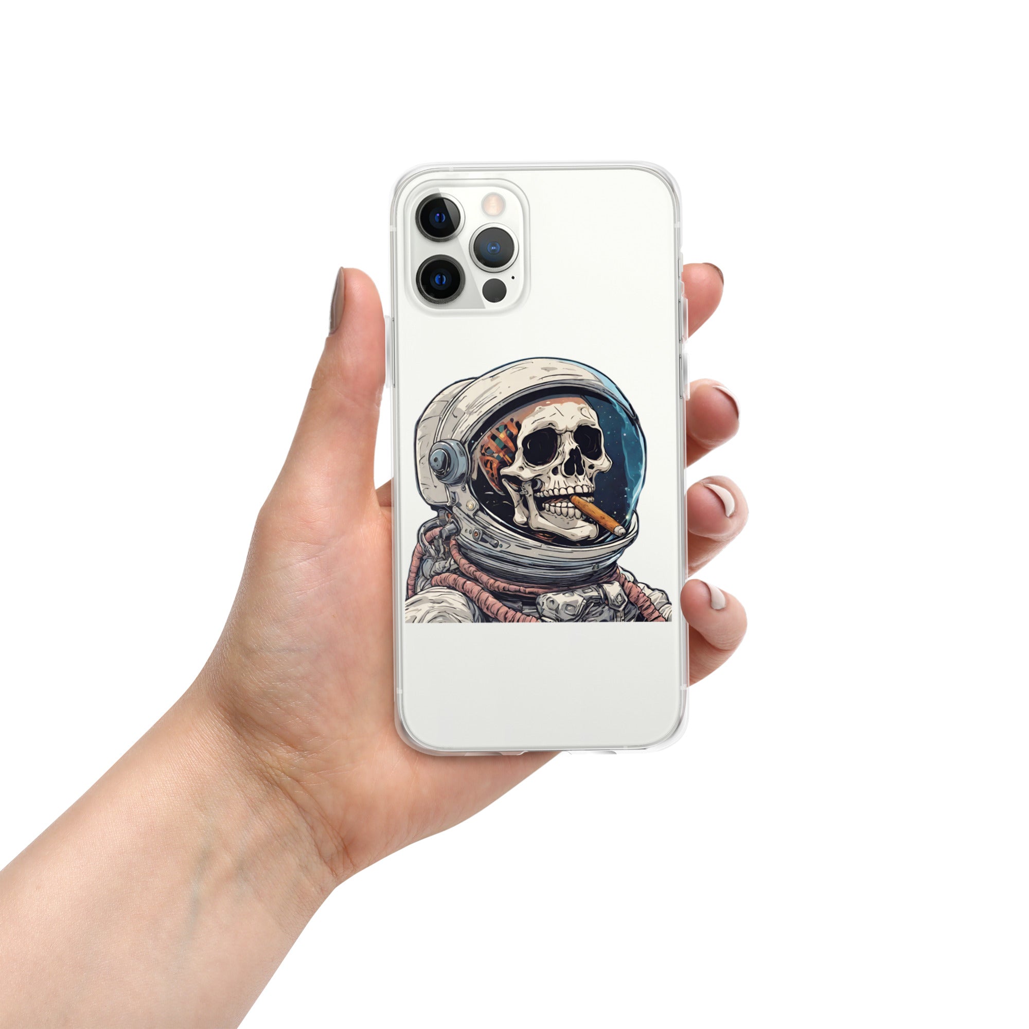 Space Blaze Clear Case for iPhone®