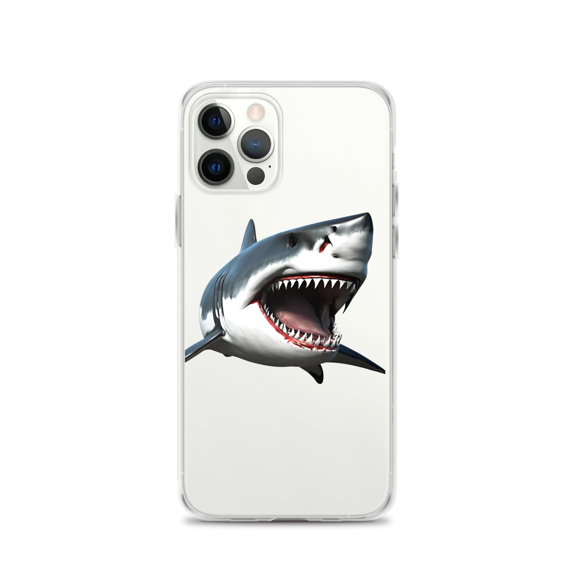 Great White Bite Clear Case for iPhone®