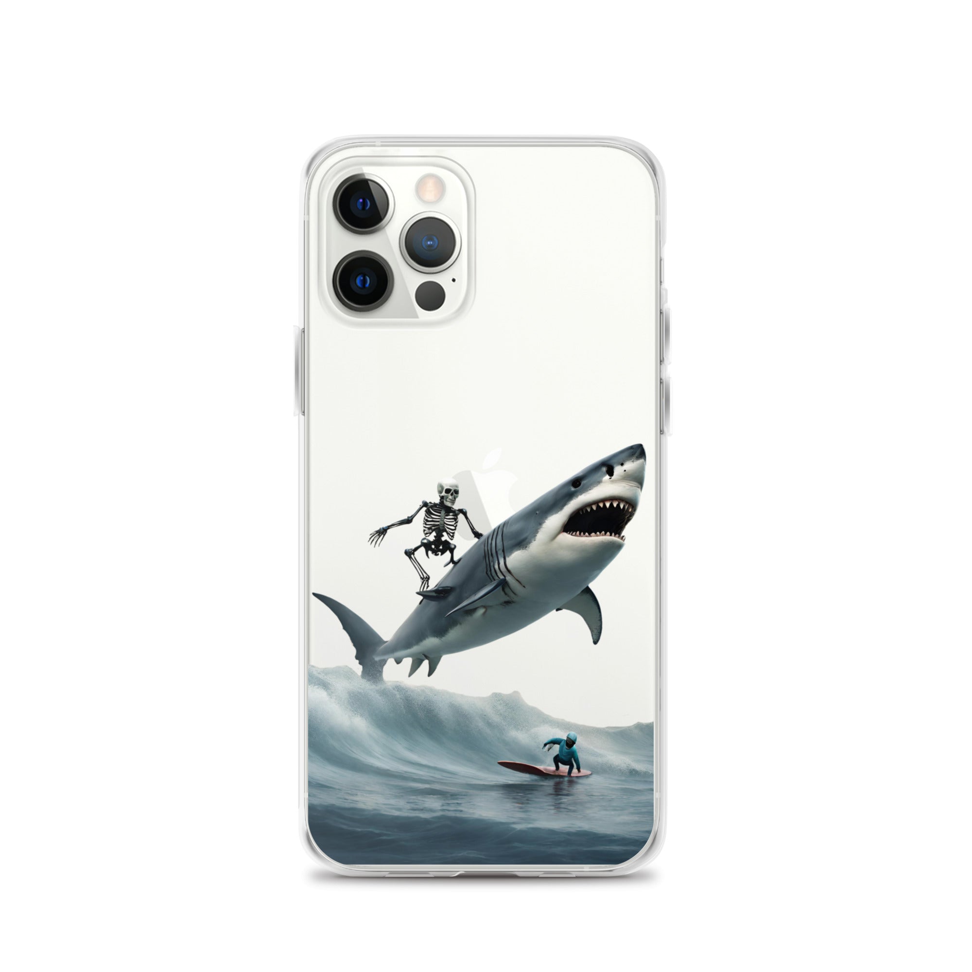 Shark Shredder Clear Case for iPhone®