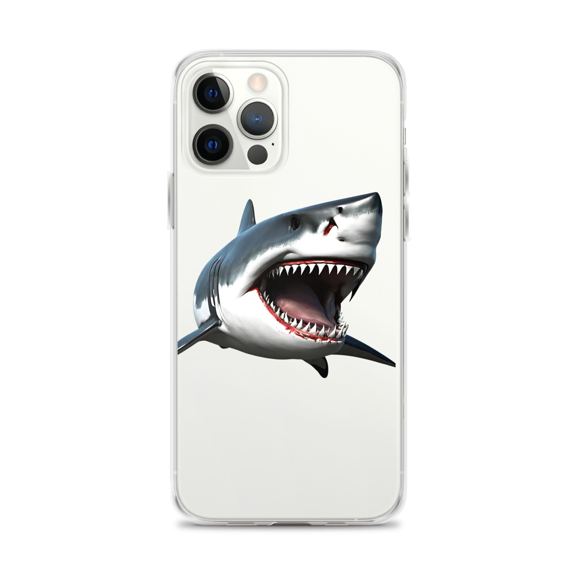 Great White Bite Clear Case for iPhone®