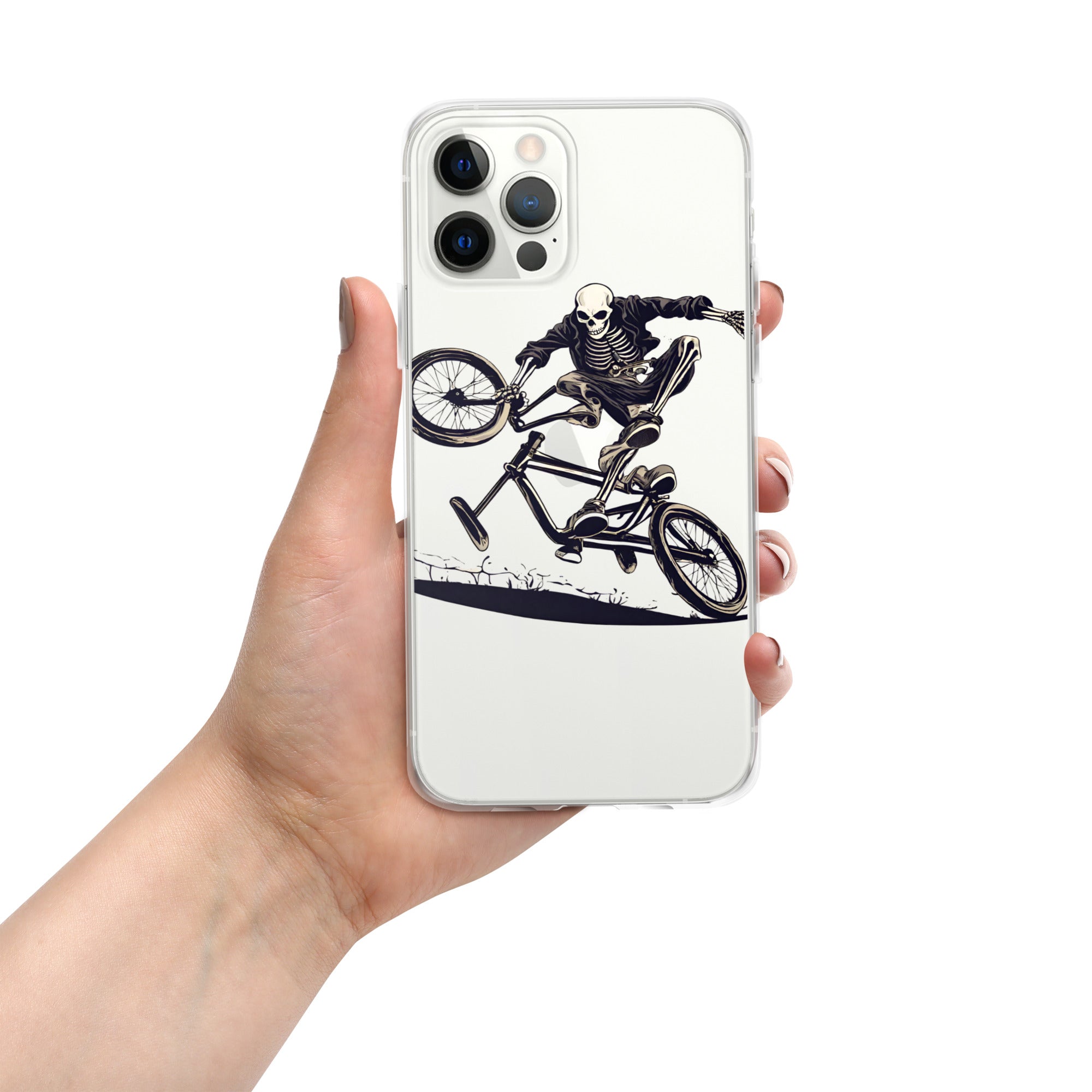 Till the Wheels Fall Off Clear Case for iPhone®