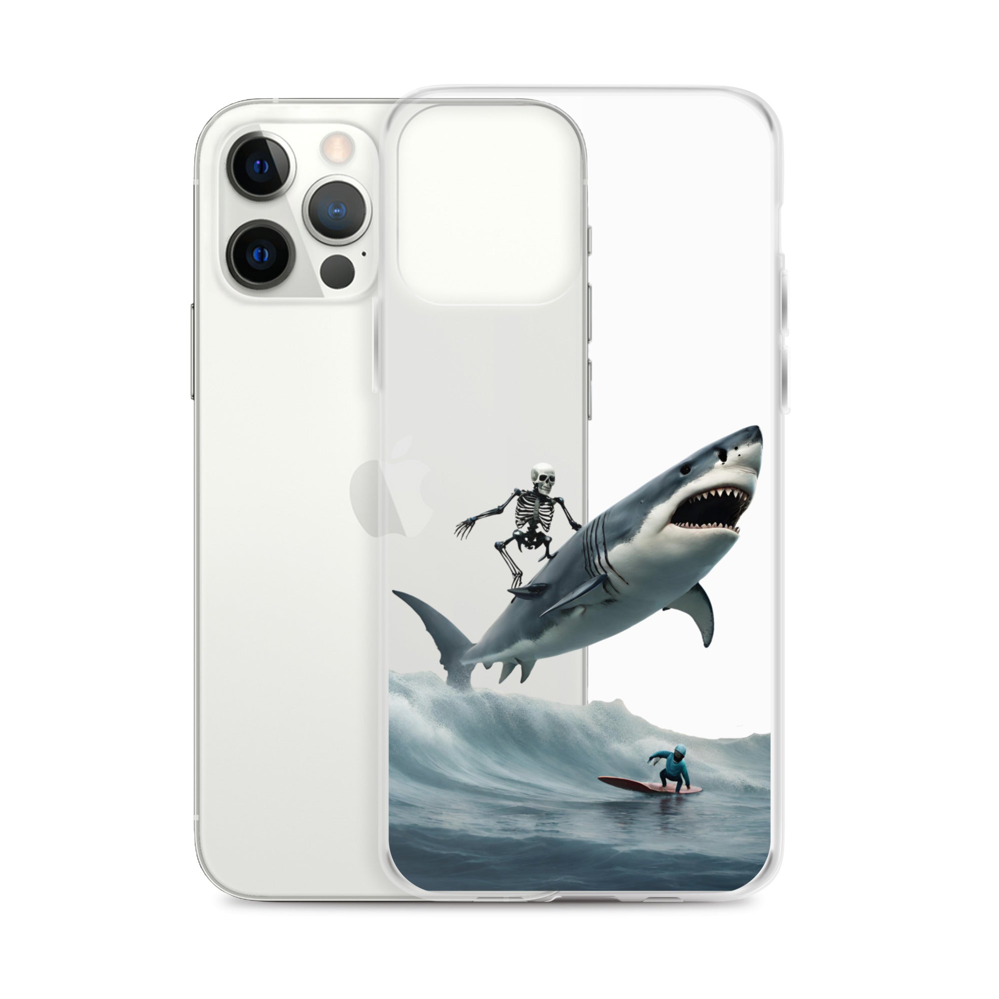 Shark Shredder Clear Case for iPhone®