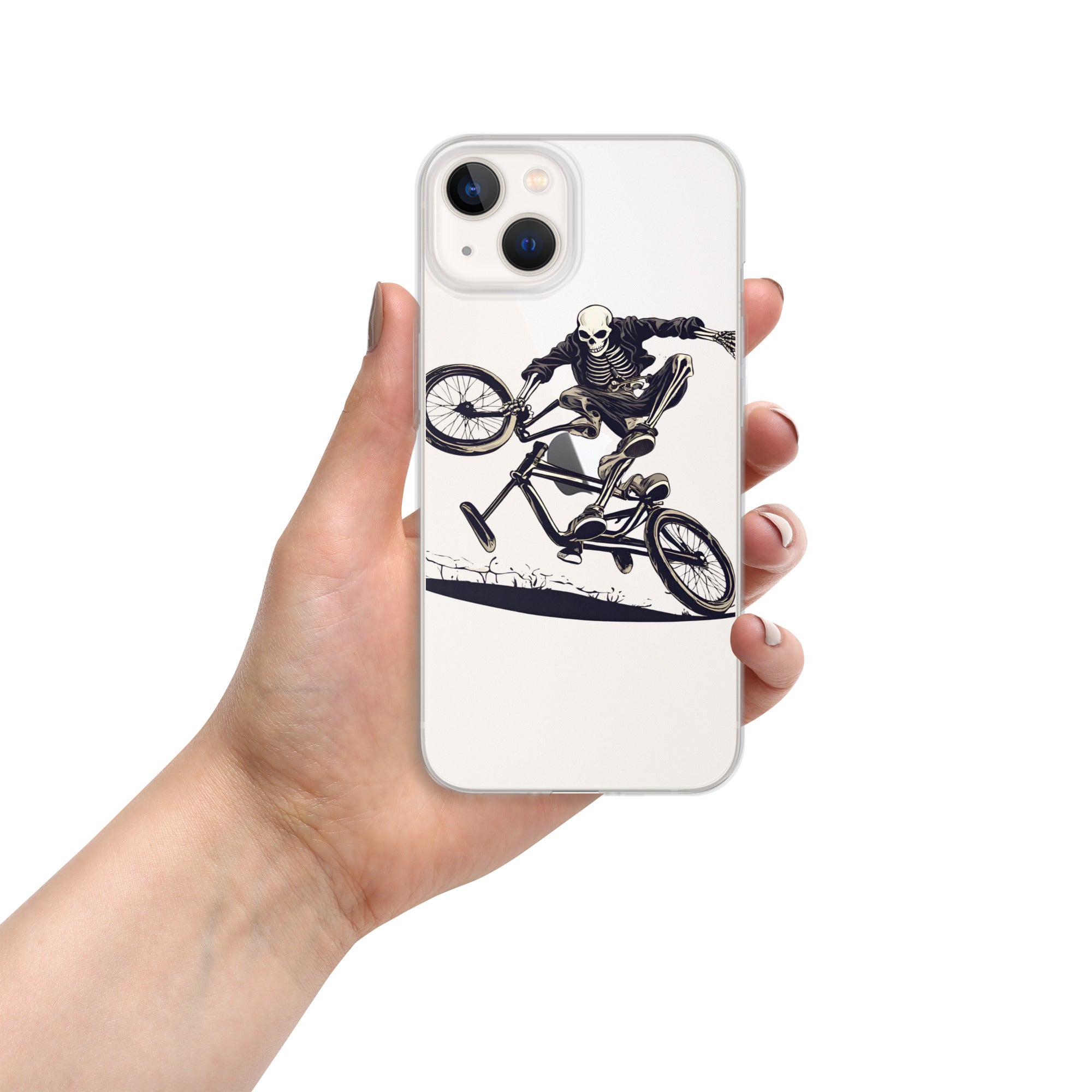 Till the Wheels Fall Off Clear Case for iPhone®