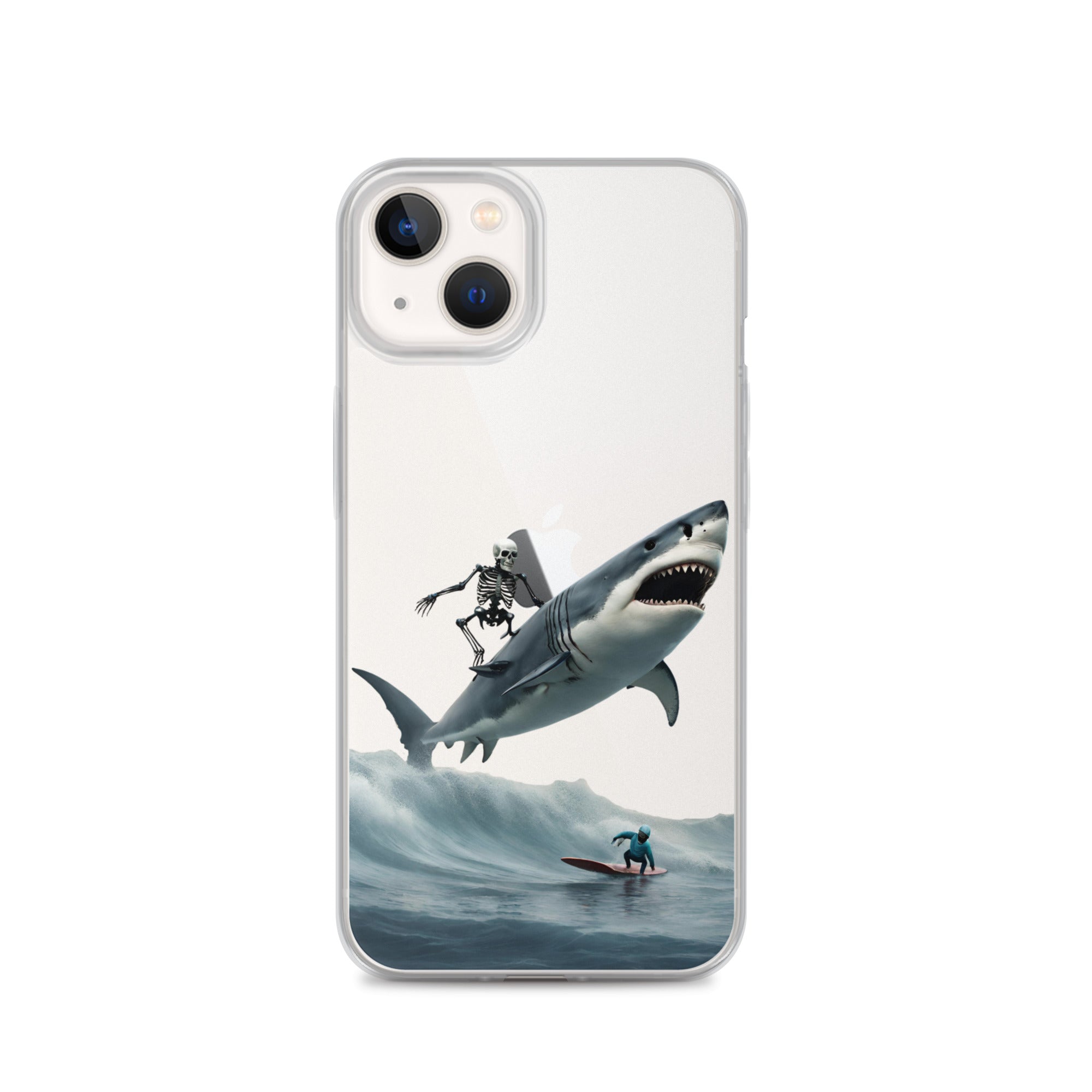 Shark Shredder Clear Case for iPhone®