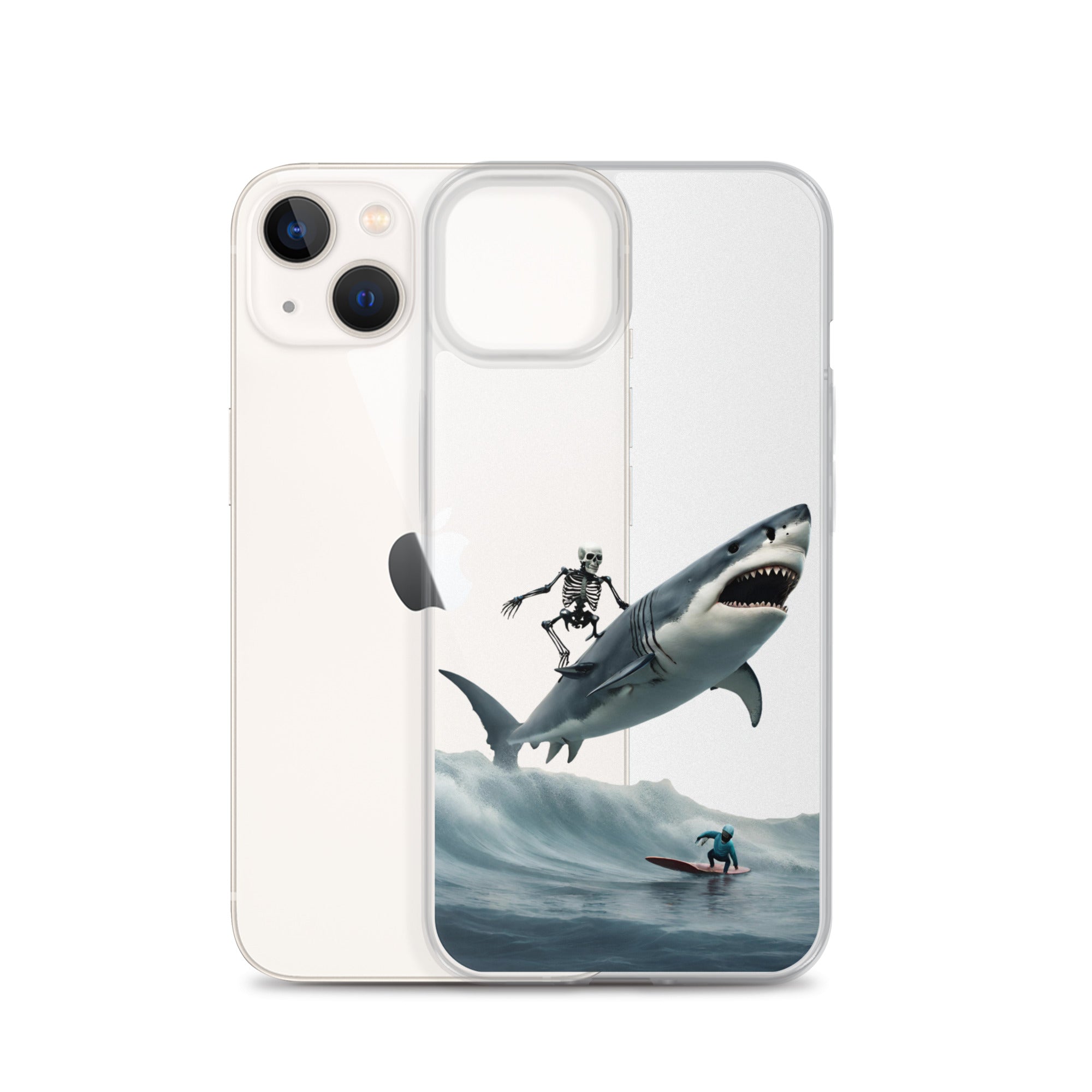 Shark Shredder Clear Case for iPhone®