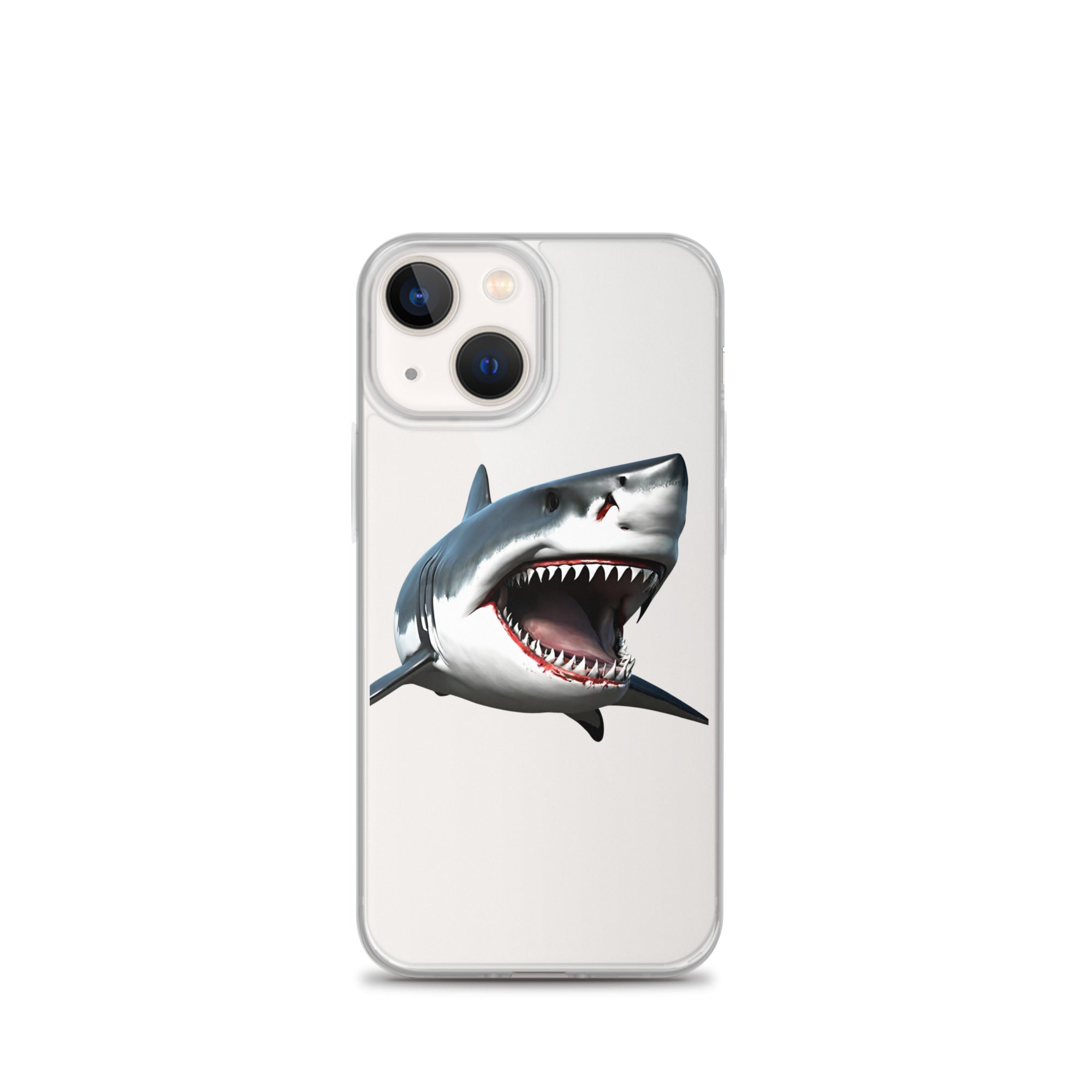 Great White Bite Clear Case for iPhone®