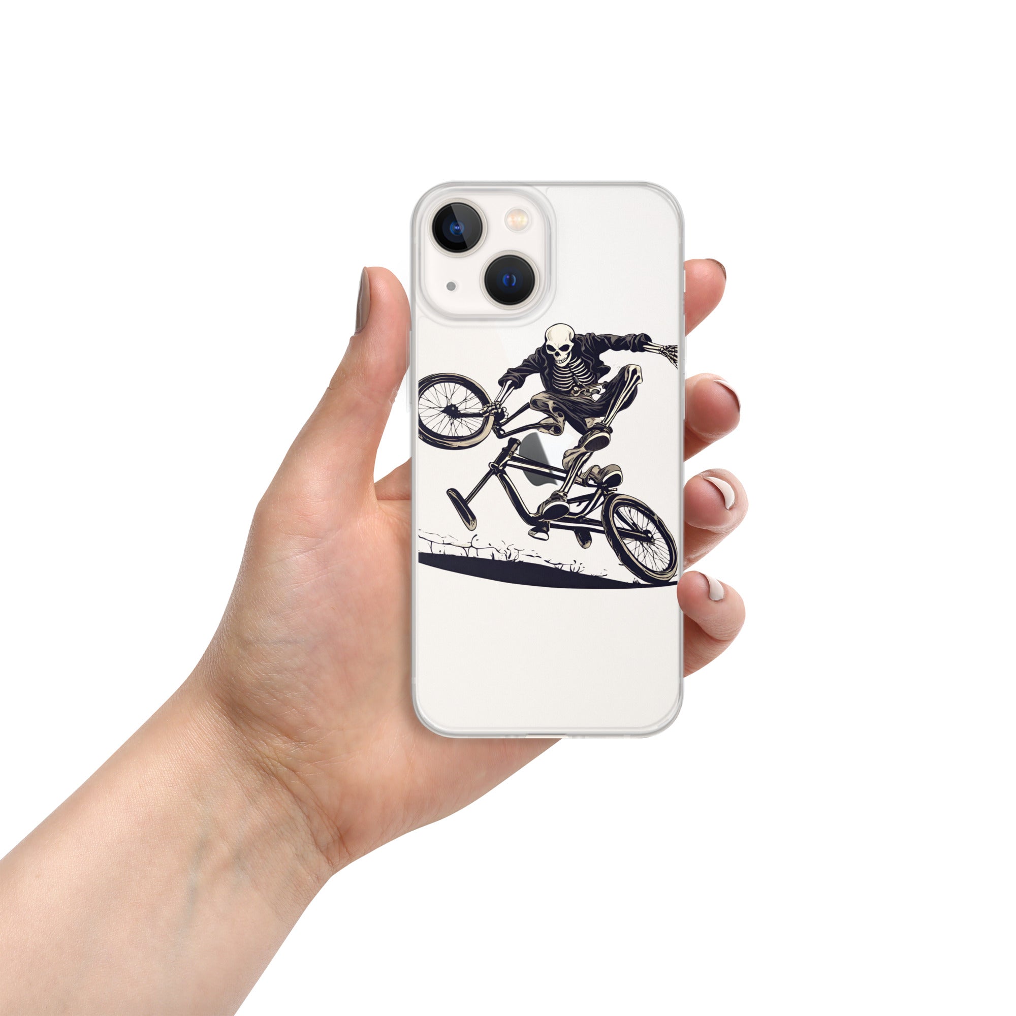 Till the Wheels Fall Off Clear Case for iPhone®