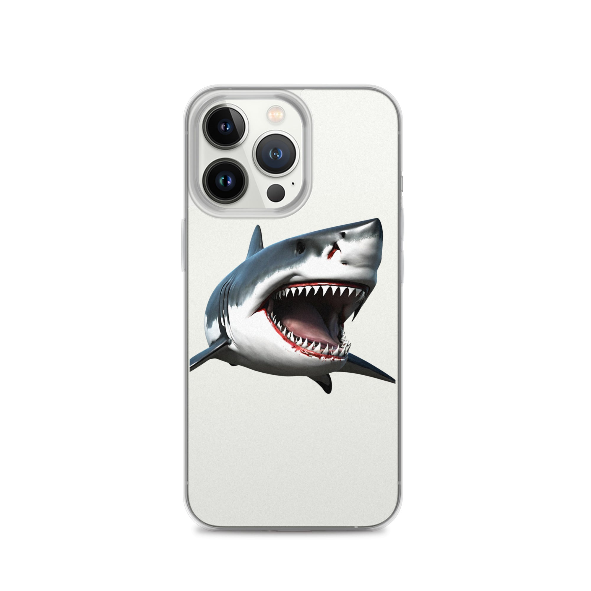 Great White Bite Clear Case for iPhone®