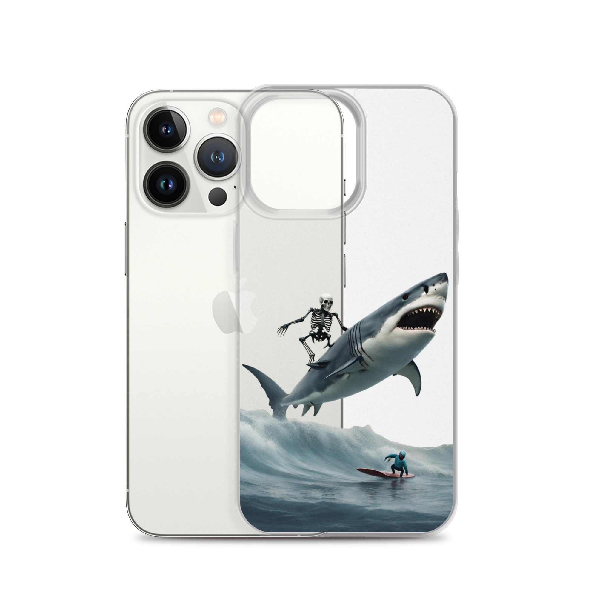 Shark Shredder Clear Case for iPhone®