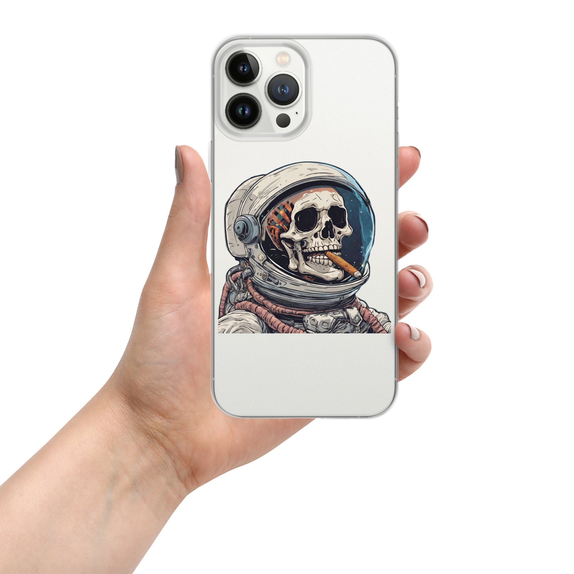 Space Blaze Clear Case for iPhone®