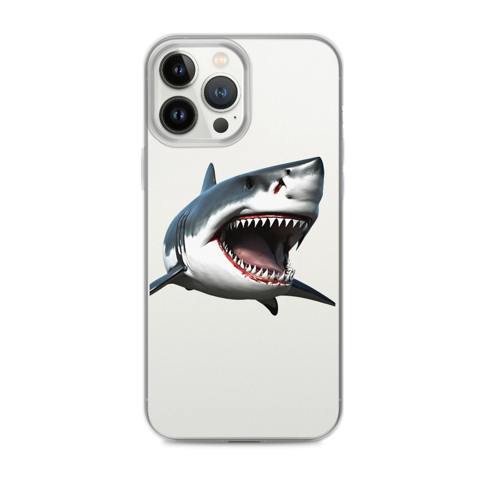 Great White Bite Clear Case for iPhone®