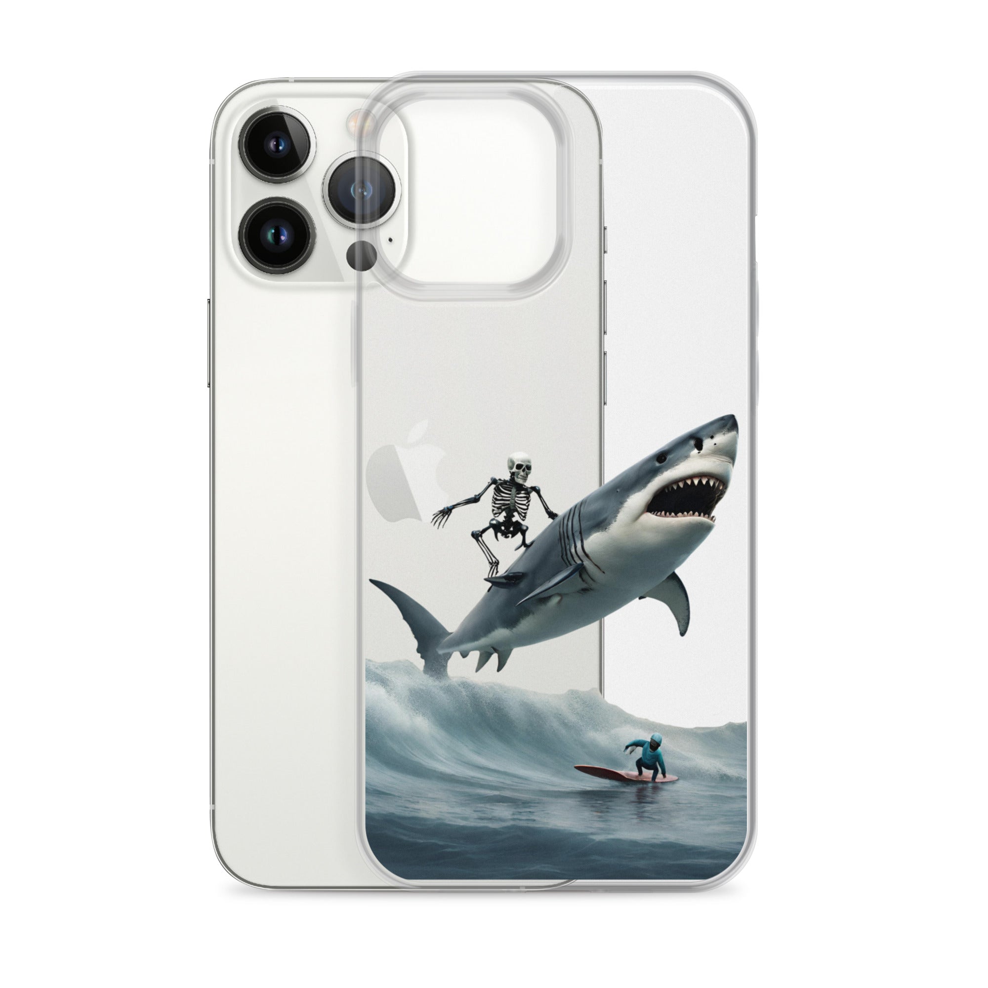 Shark Shredder Clear Case for iPhone®