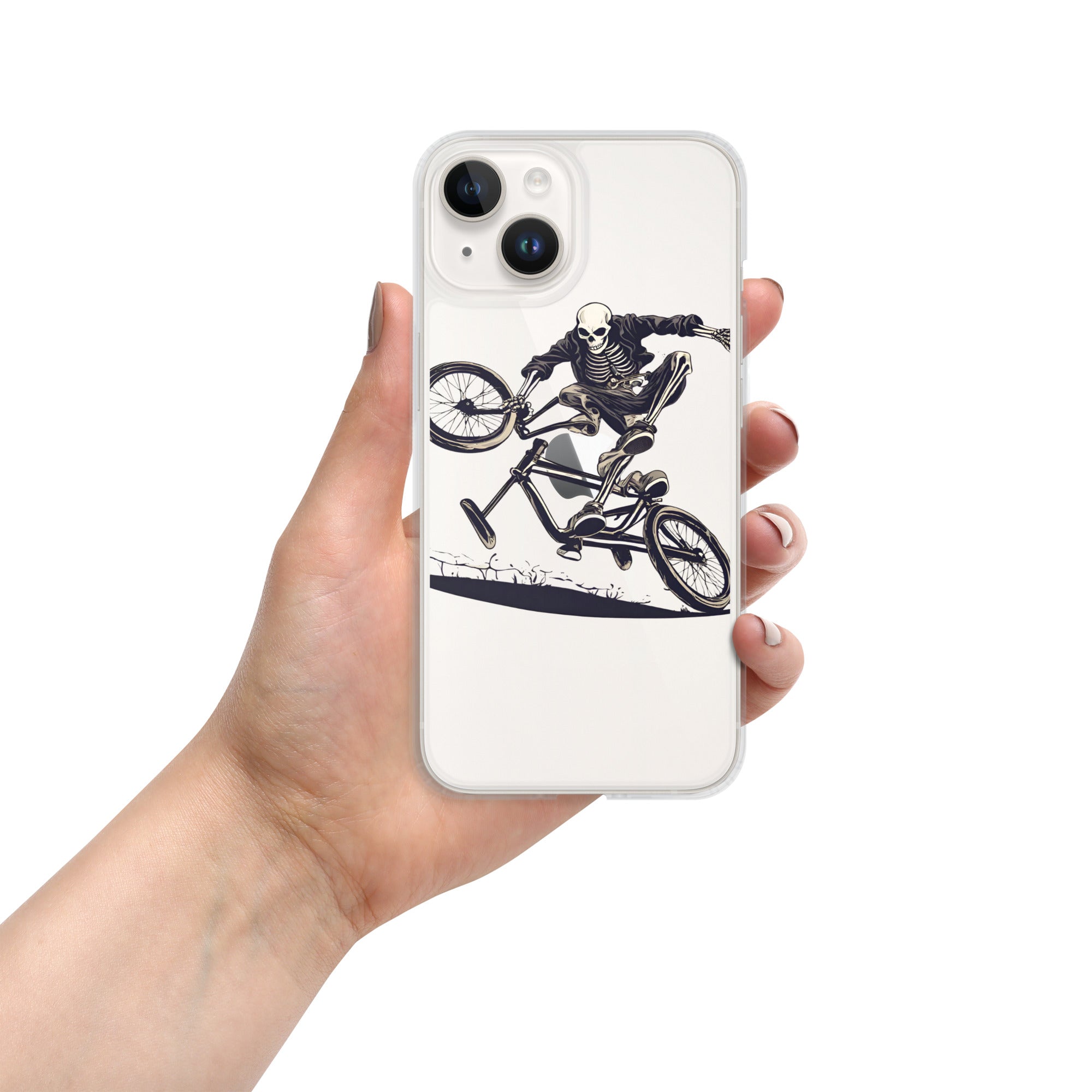 Till the Wheels Fall Off Clear Case for iPhone®