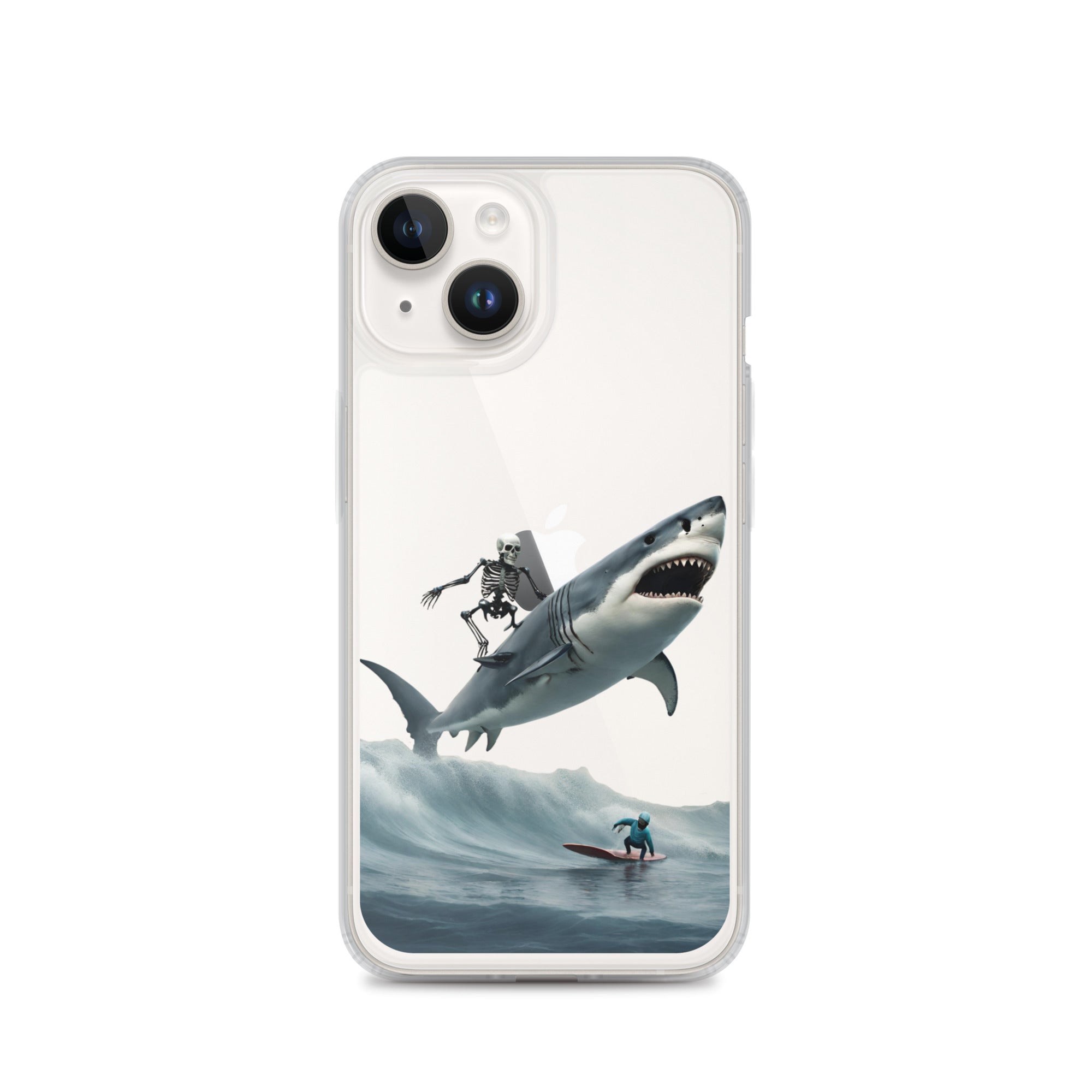 Shark Shredder Clear Case for iPhone®