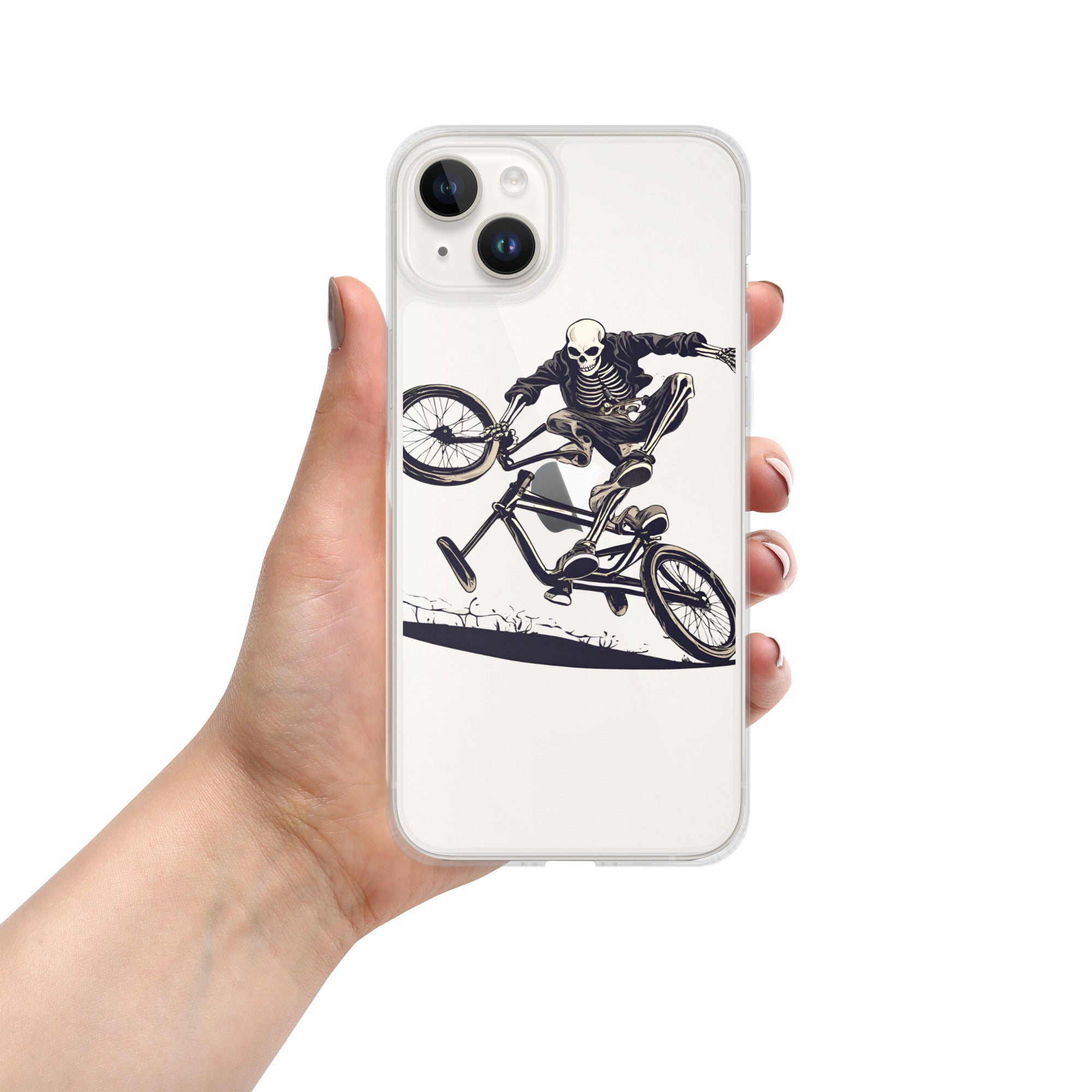 Till the Wheels Fall Off Clear Case for iPhone®