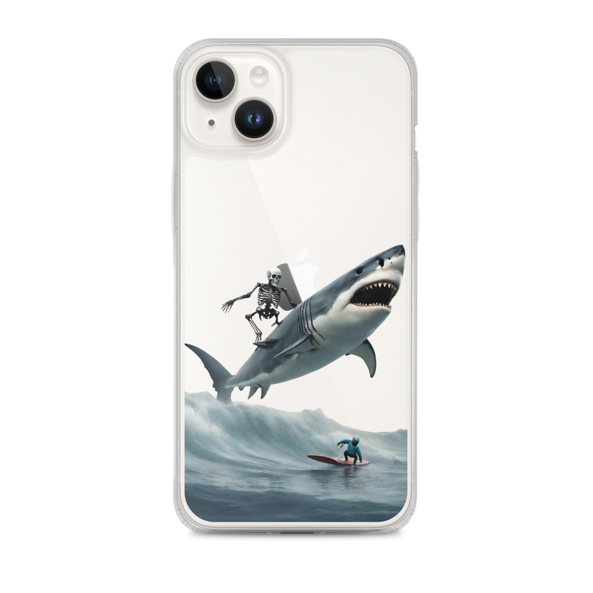 Shark Shredder Clear Case for iPhone®