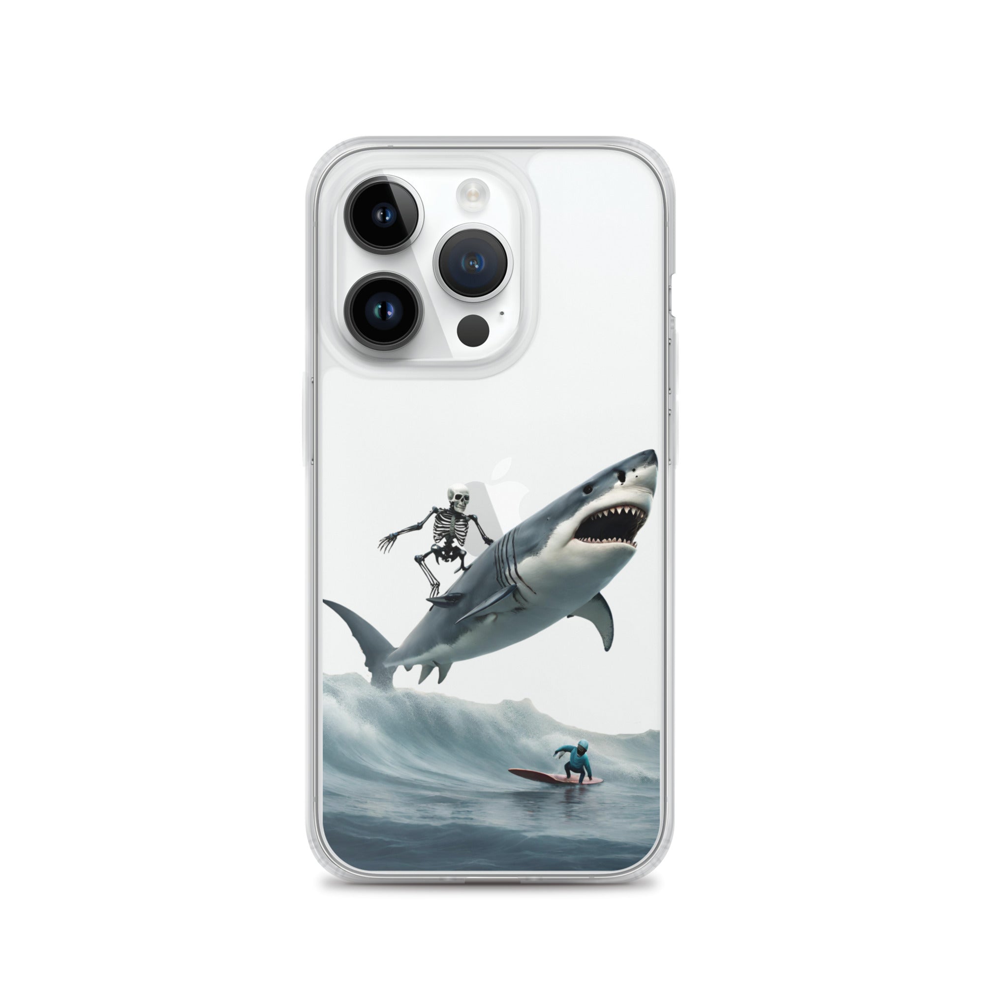 Shark Shredder Clear Case for iPhone®