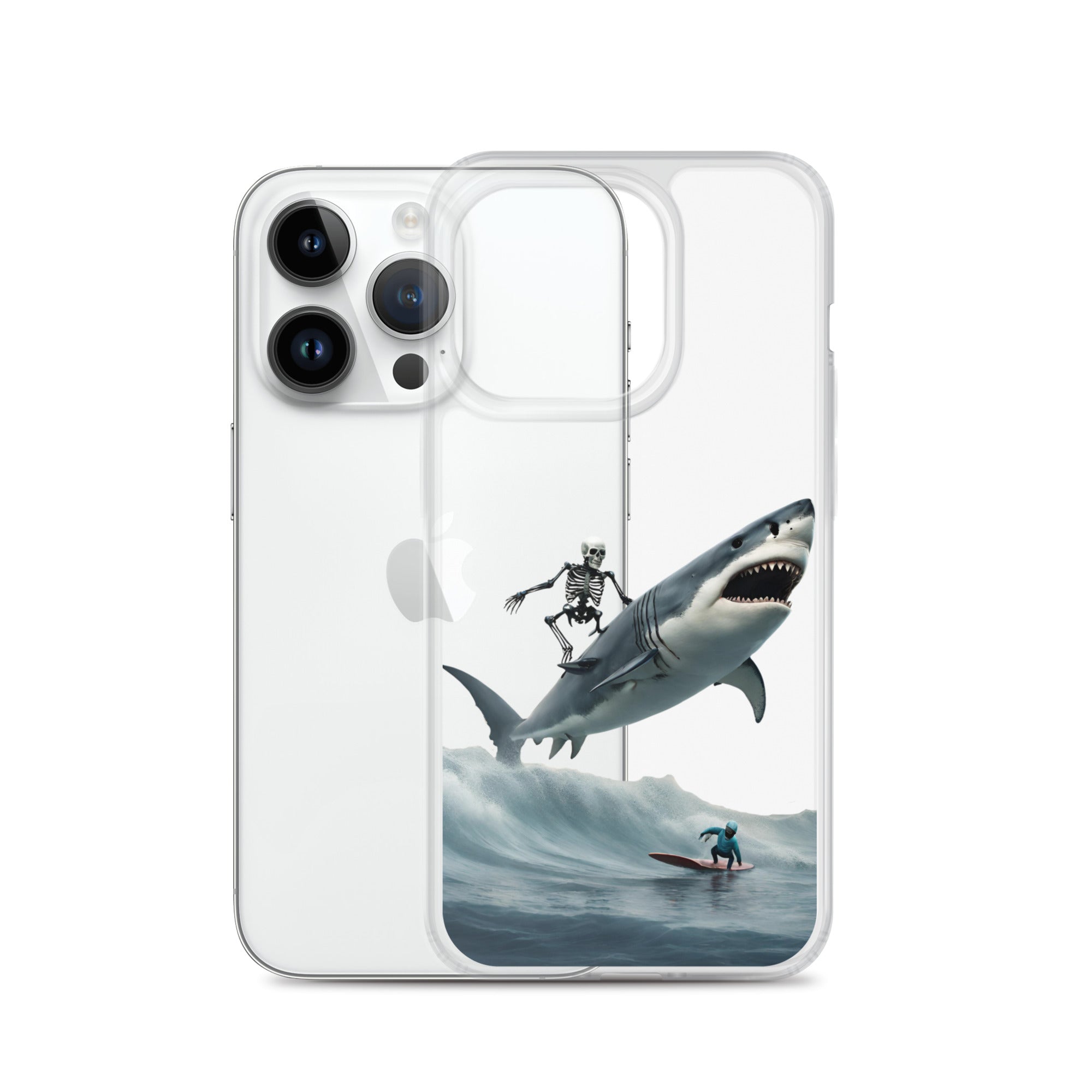 Shark Shredder Clear Case for iPhone®