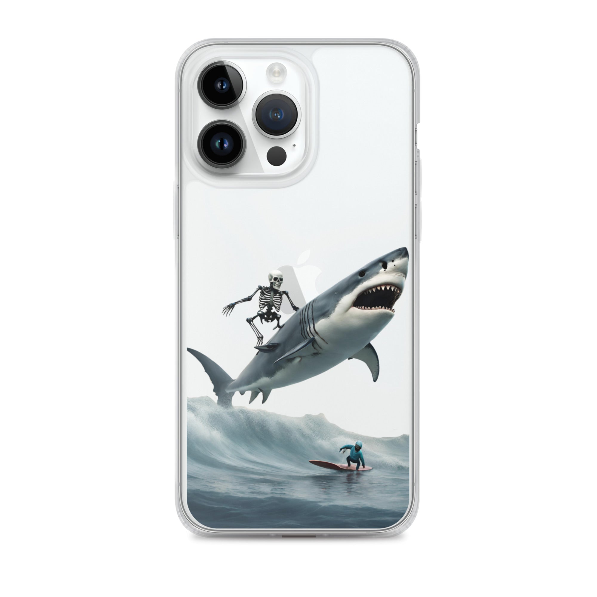 Shark Shredder Clear Case for iPhone®