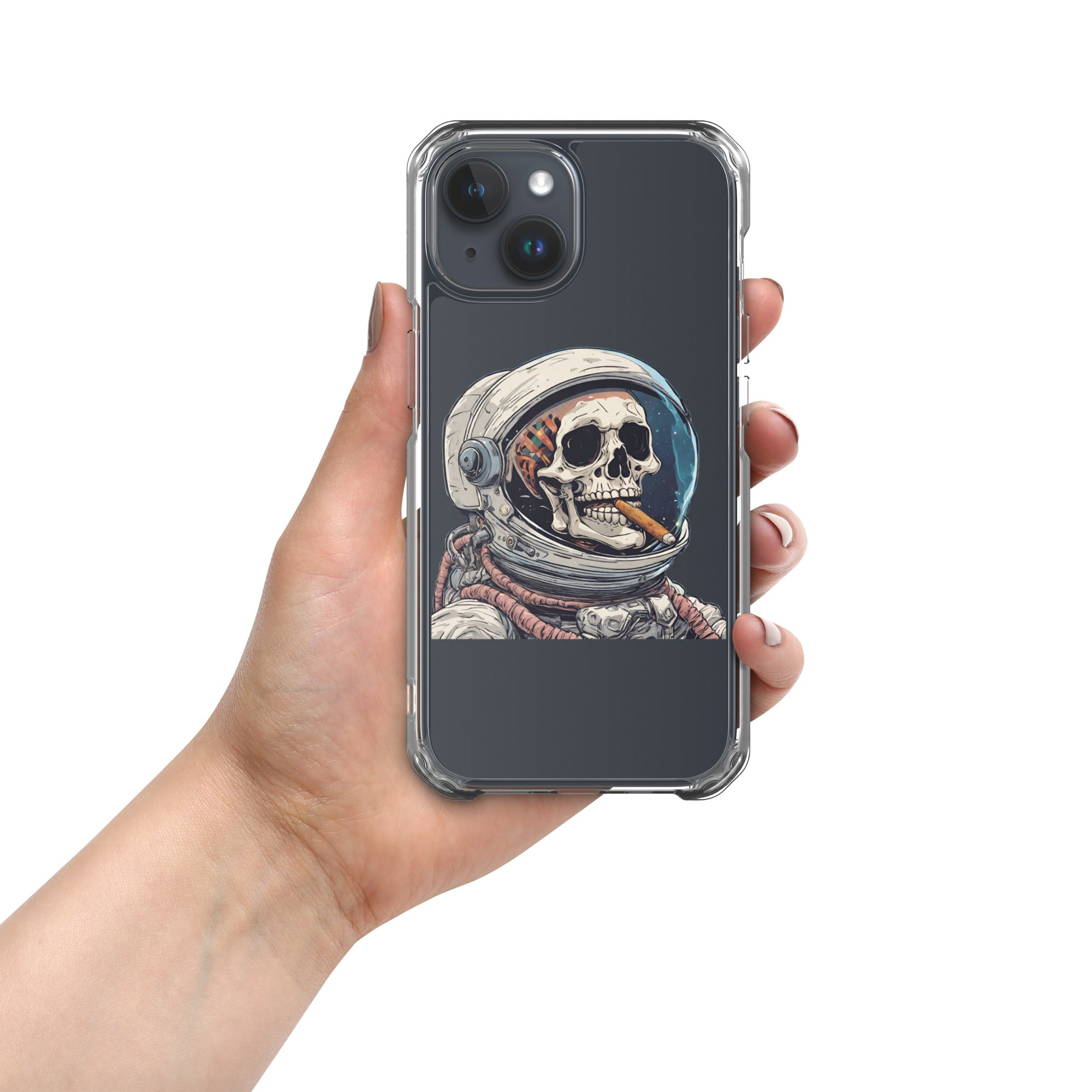 Space Blaze Clear Case for iPhone®