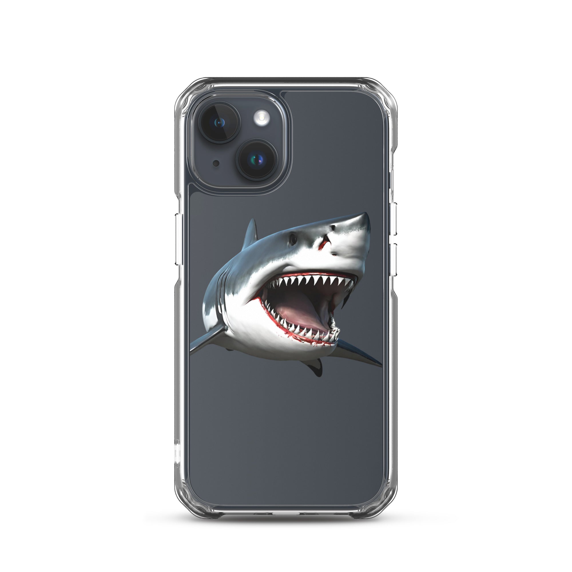 Great White Bite Clear Case for iPhone®