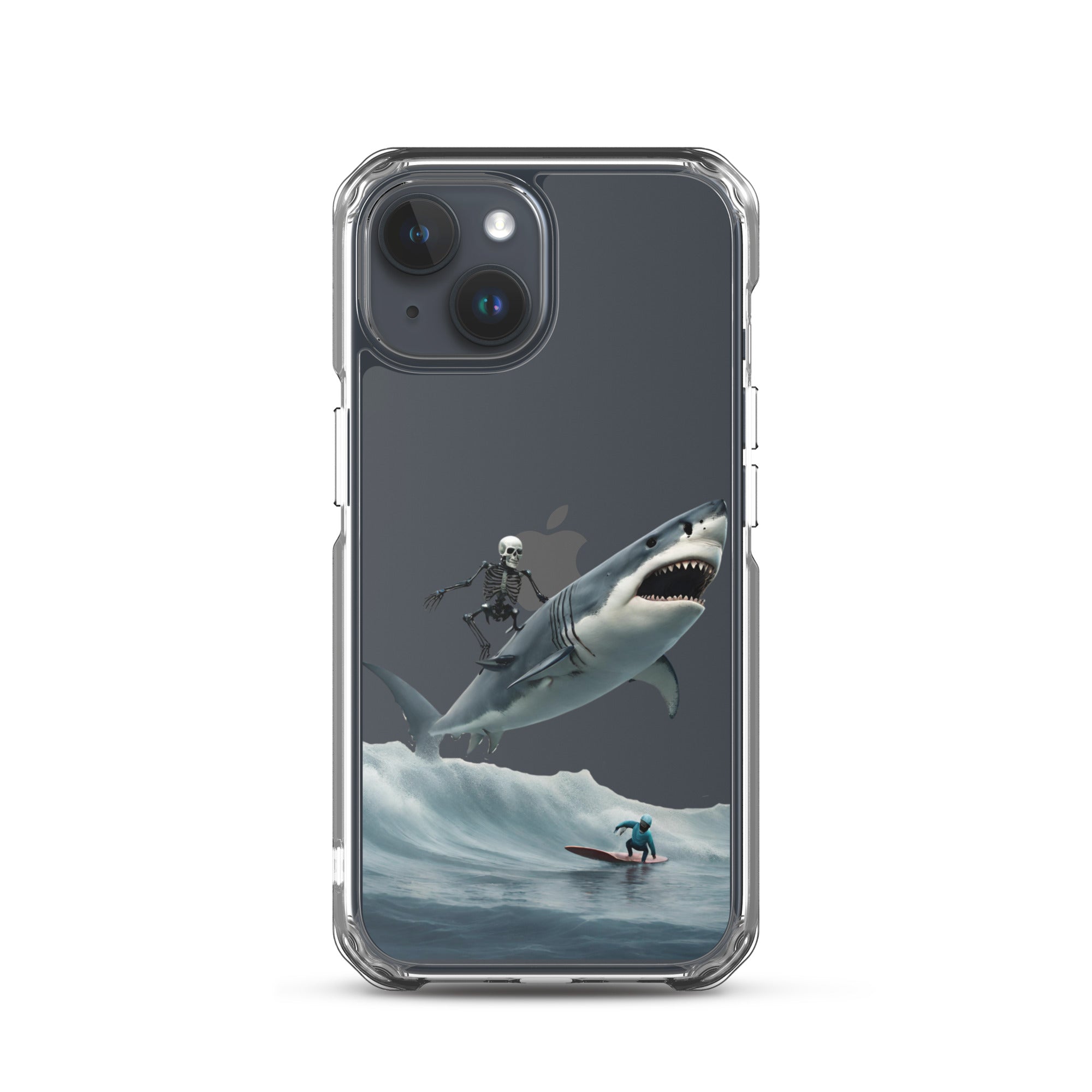 Shark Shredder Clear Case for iPhone®