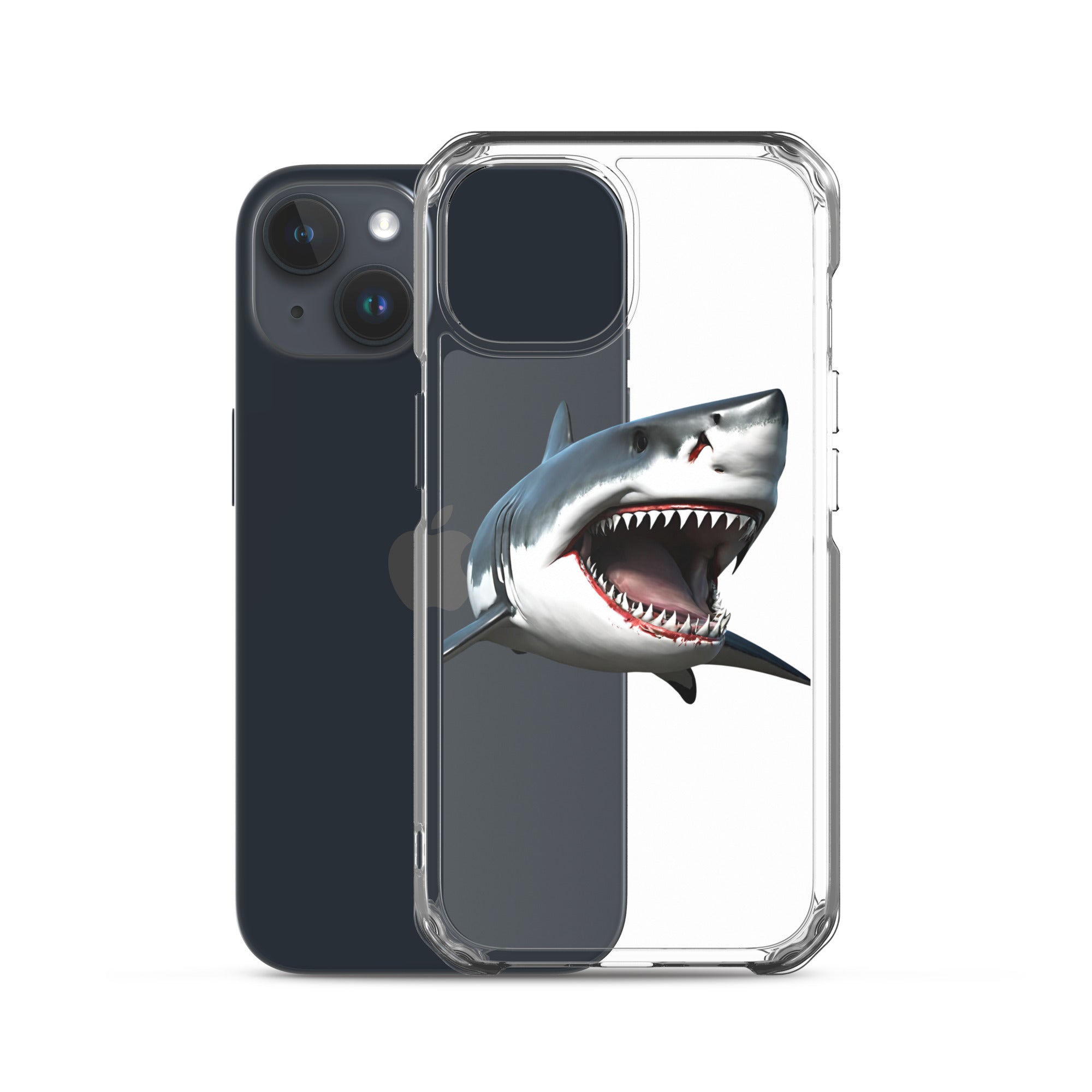 Great White Bite Clear Case for iPhone®