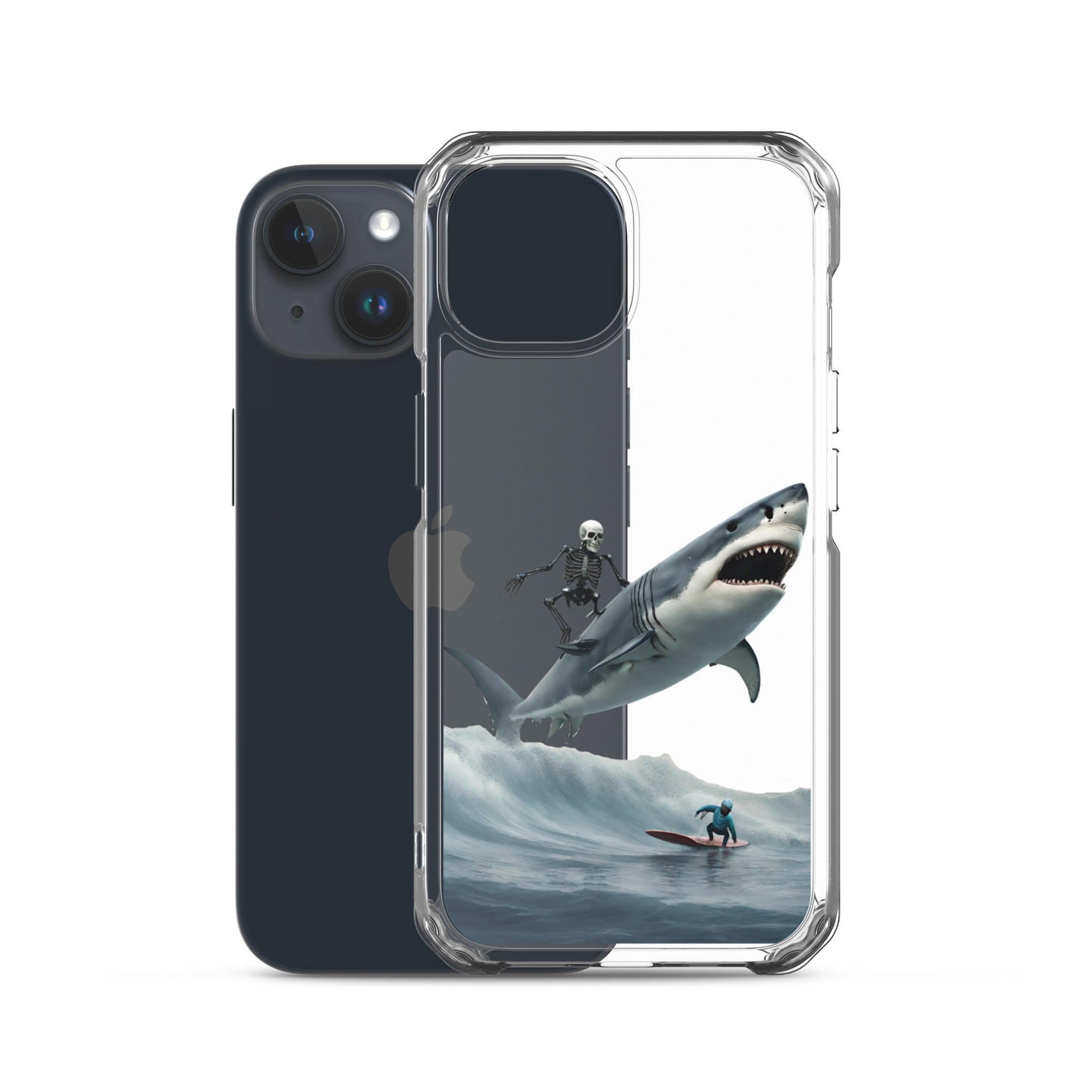 Shark Shredder Clear Case for iPhone®