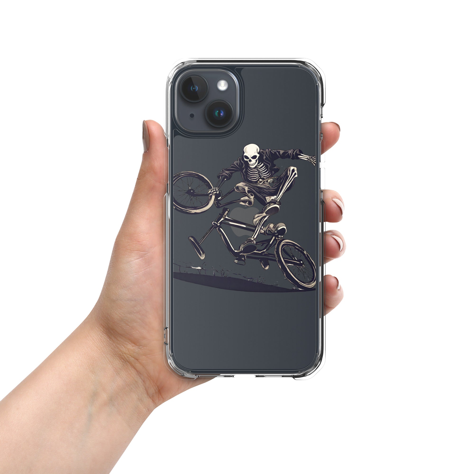 Till the Wheels Fall Off Clear Case for iPhone®