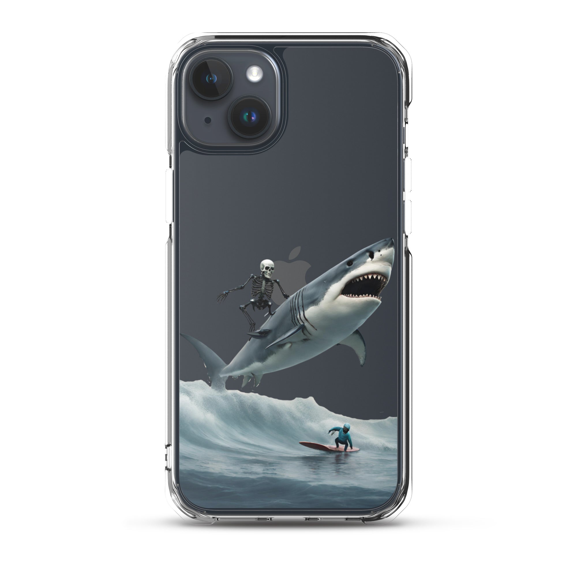 Shark Shredder Clear Case for iPhone®