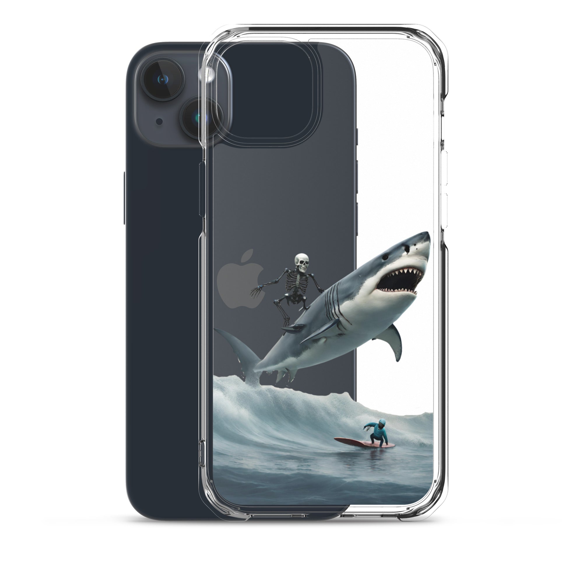 Shark Shredder Clear Case for iPhone®