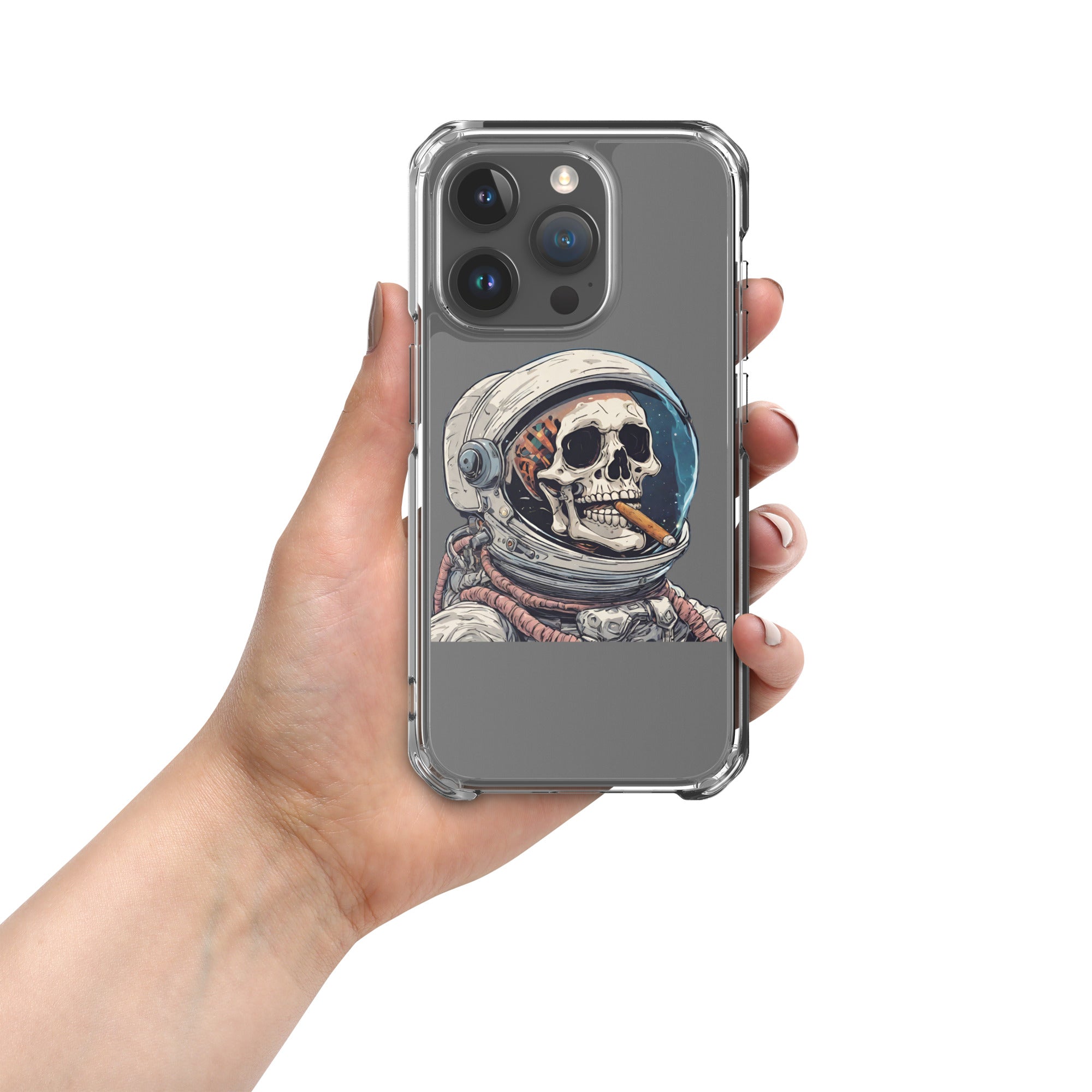 Space Blaze Clear Case for iPhone®