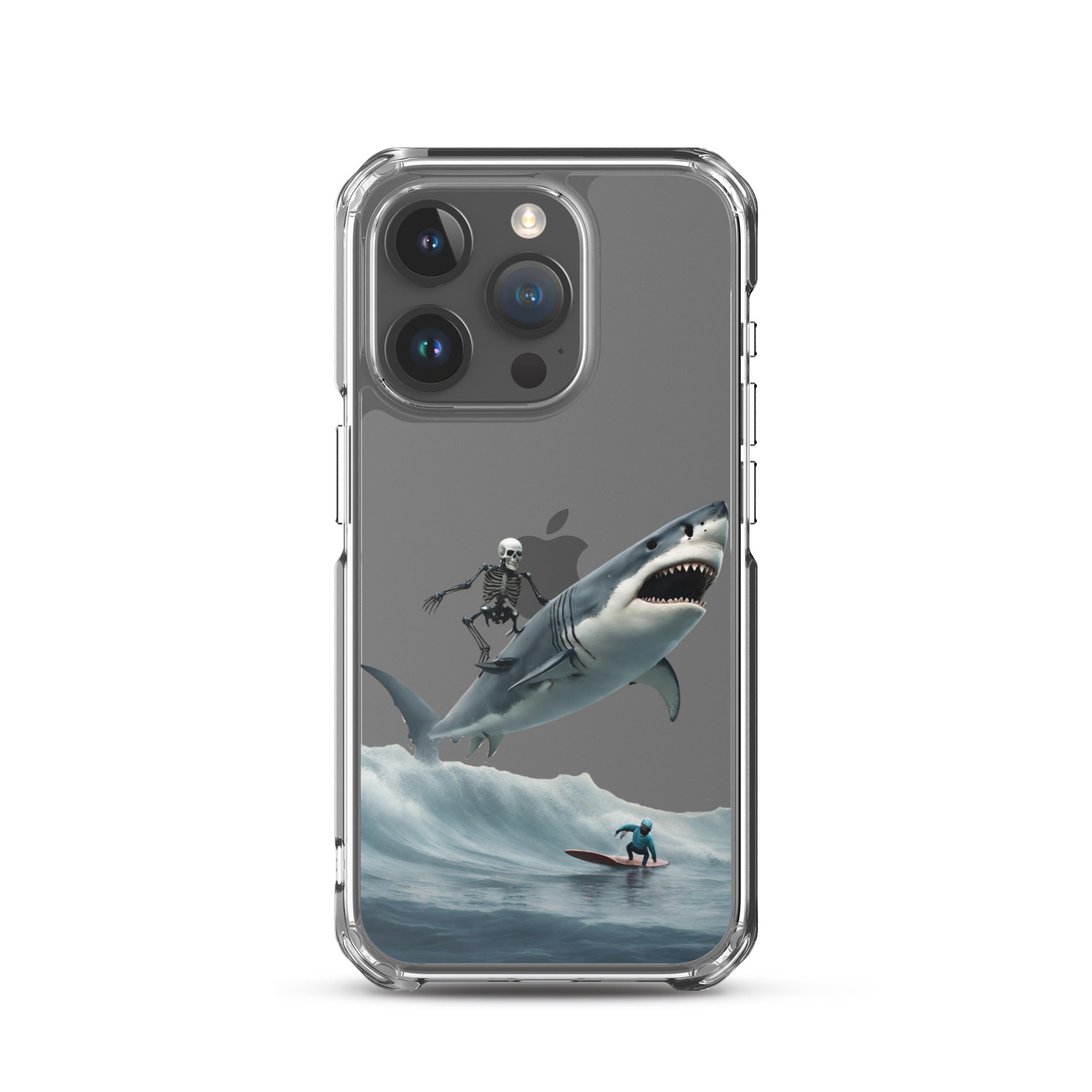 Shark Shredder Clear Case for iPhone®