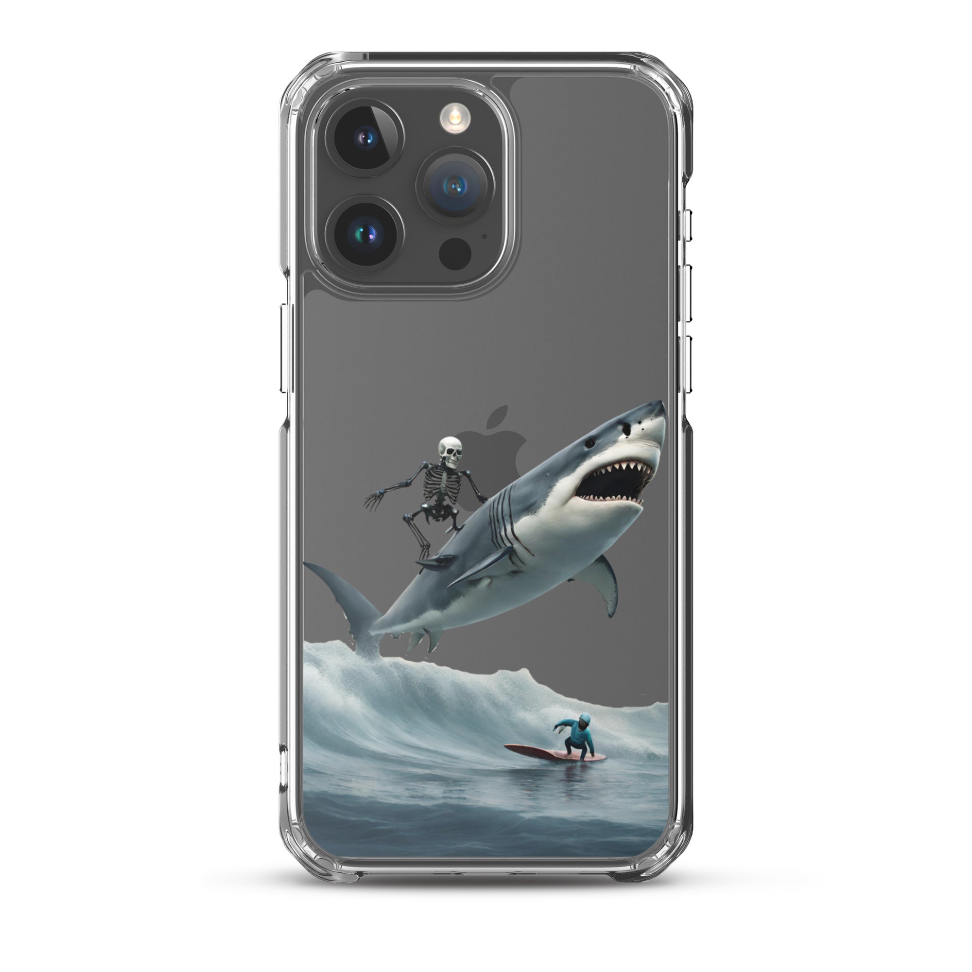 Shark Shredder Clear Case for iPhone®