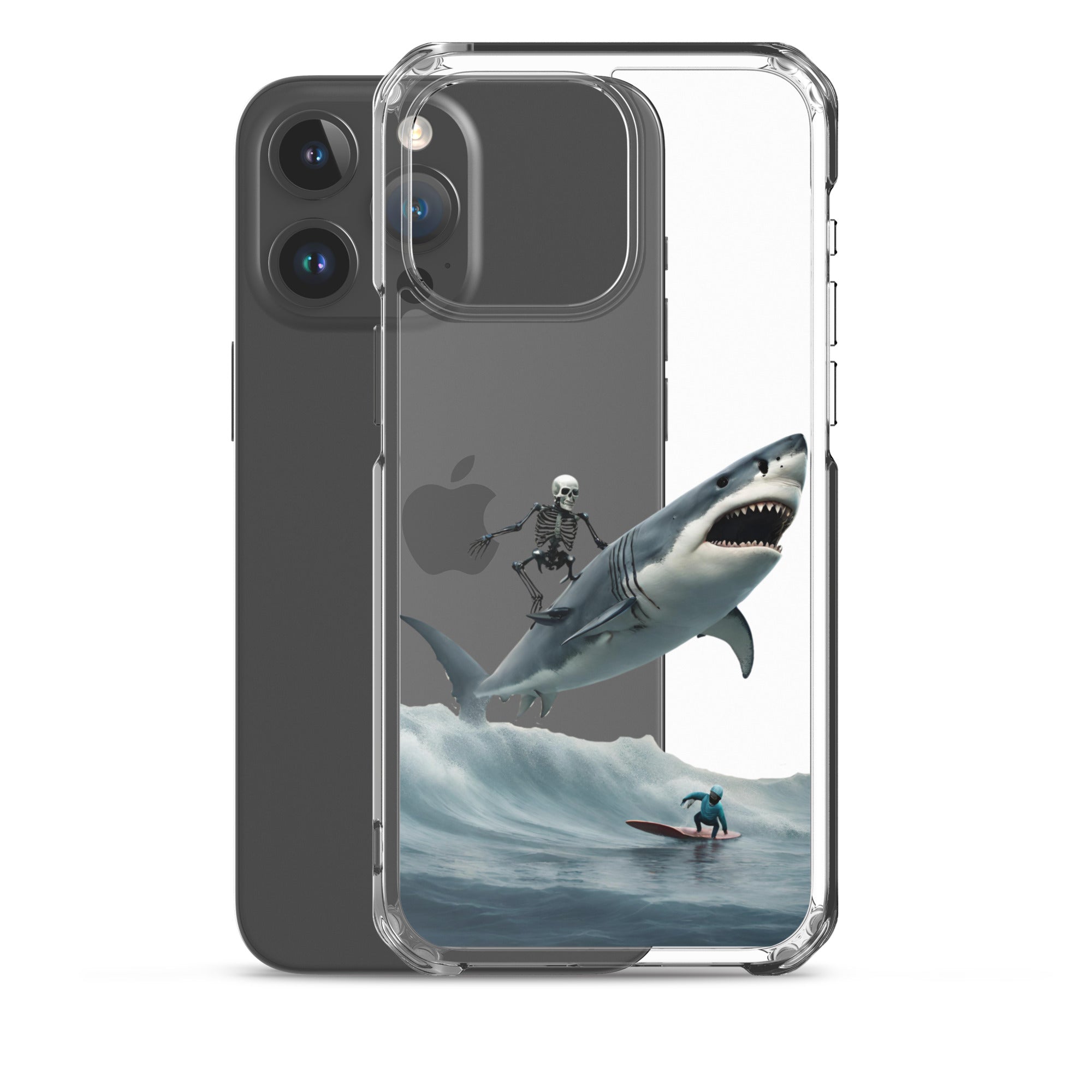 Shark Shredder Clear Case for iPhone®