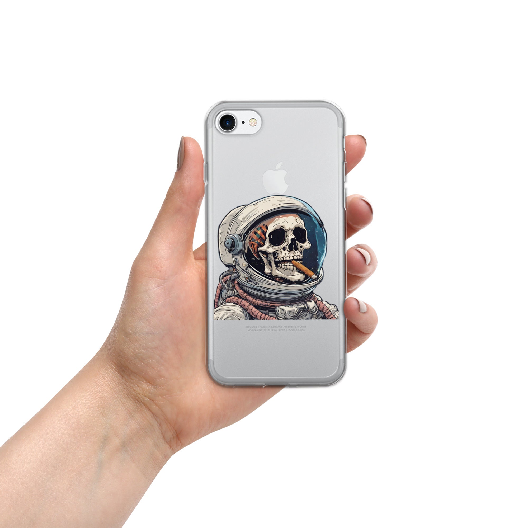 Space Blaze Clear Case for iPhone®