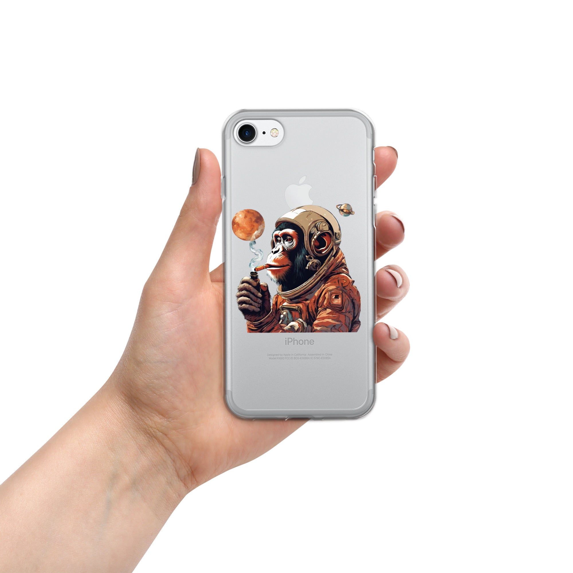 Ape Astronaut Clear Case for iPhone®